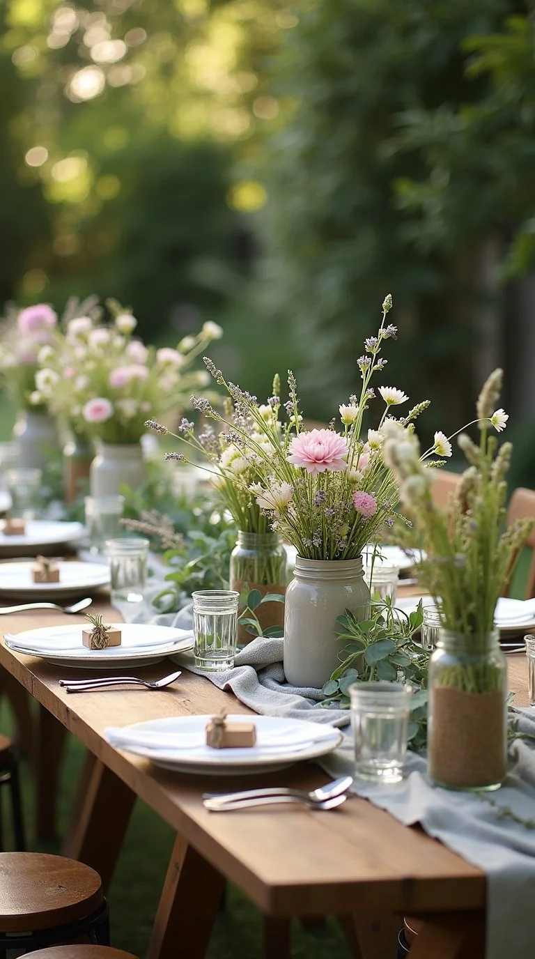 charming backyard summer baby shower