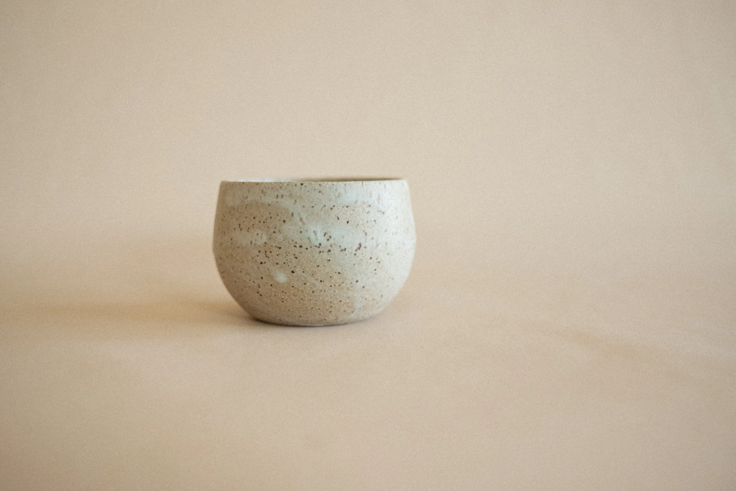 Tea Cup in Matte White