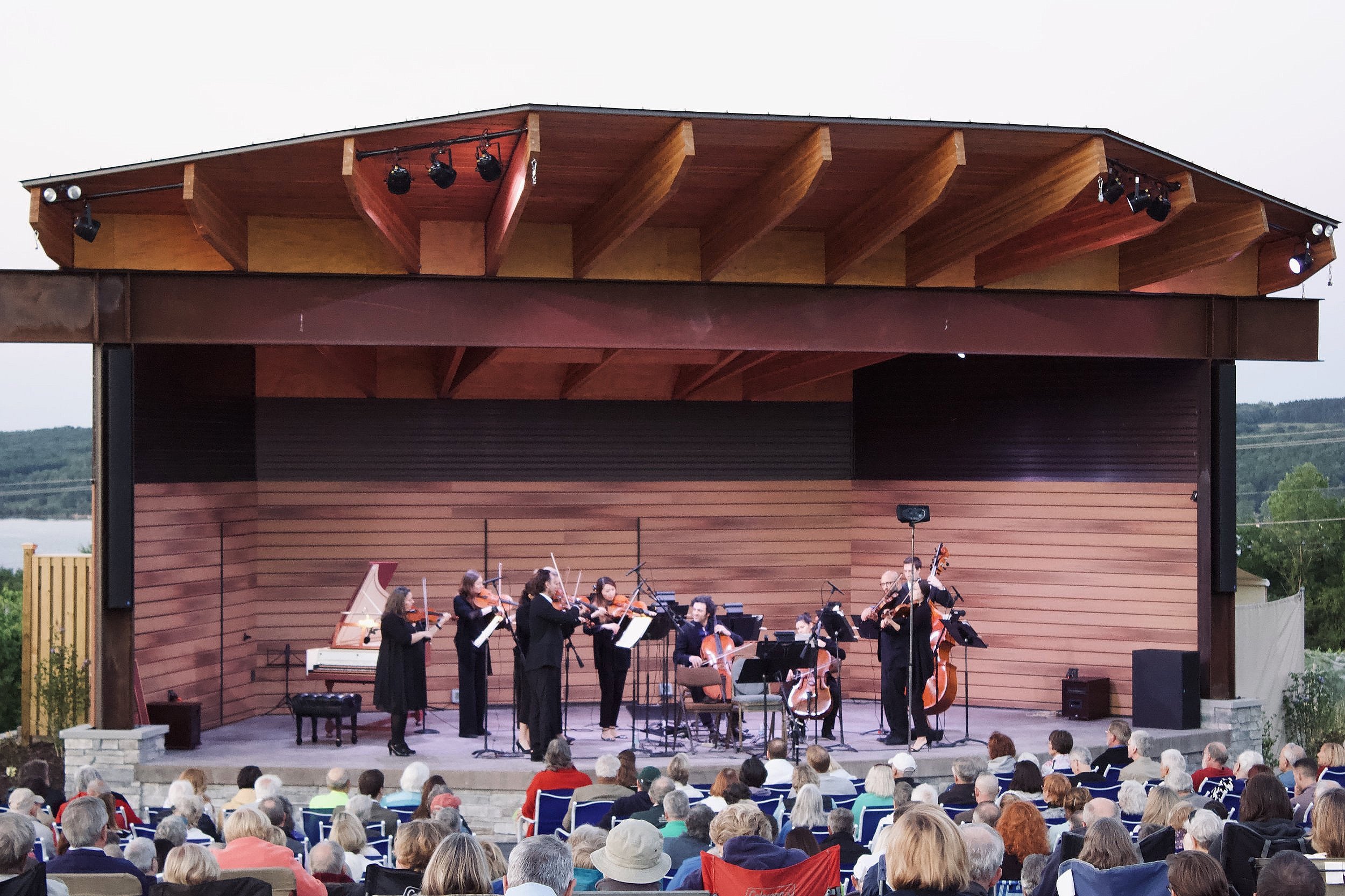 Robinson's Pavilion at the Skaneateles Festival, NY