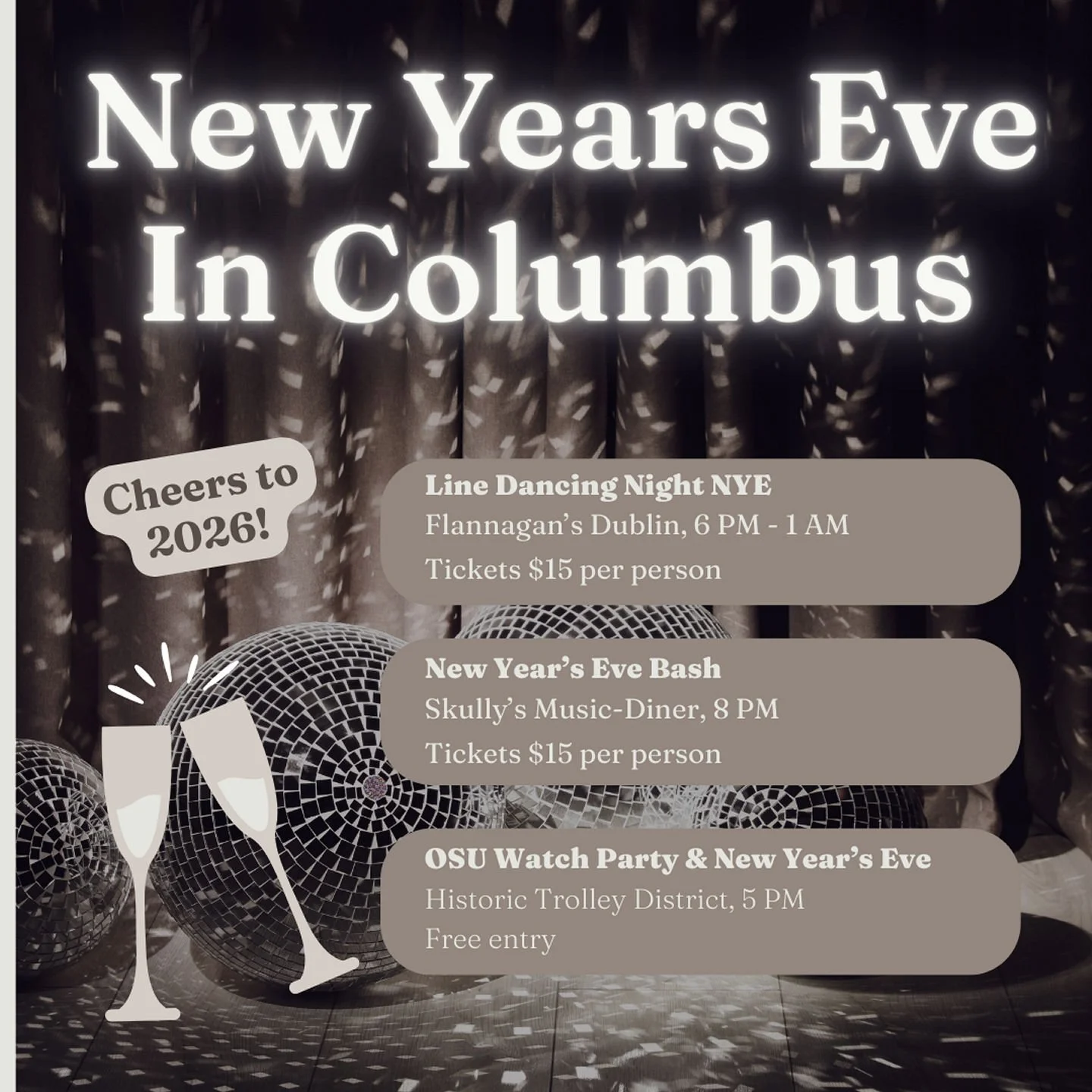 Ready to celebrate 2026? Check out Columbus' late-night events to ring in the new year! ✨️🍾

#lanelofts #laneloftsua #ringinthenewyear #newyearsevents #2026incolumbus #happynewyear