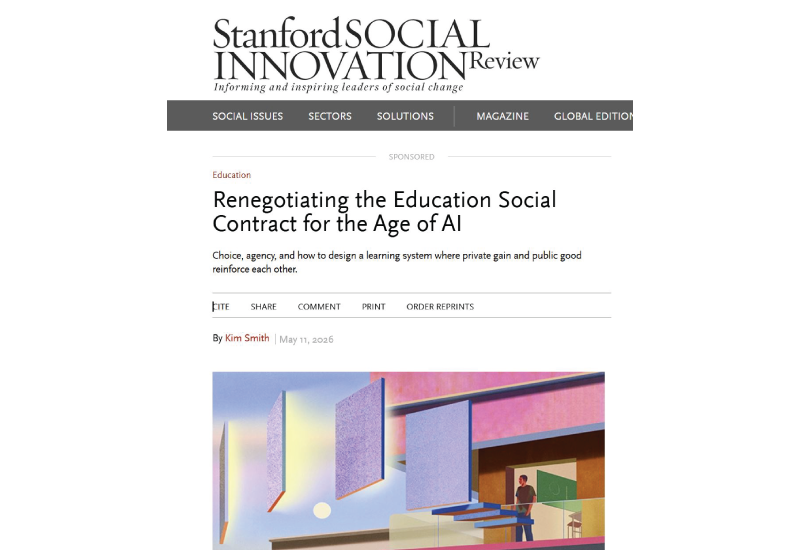 Renegotiating the Education Social Contract for the Age of AI