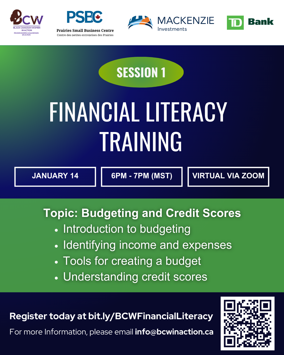 Financial Literacy Training - Session 1