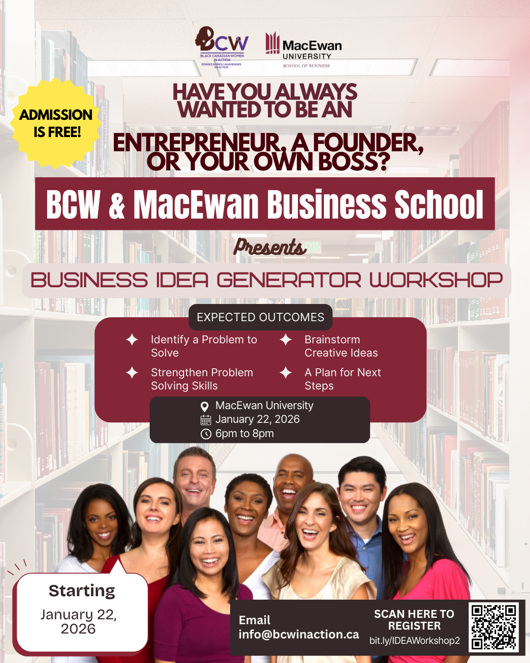 MacEwan Business Idea Generator Workshop - Week 1