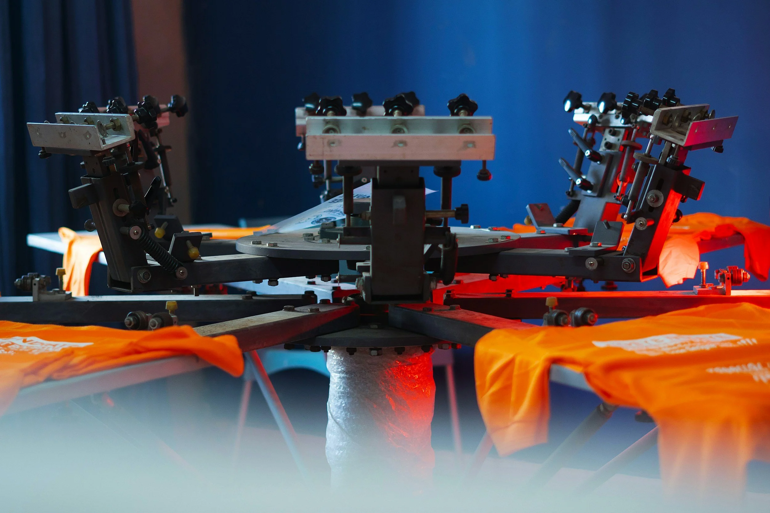 Heat Press Textile Printing