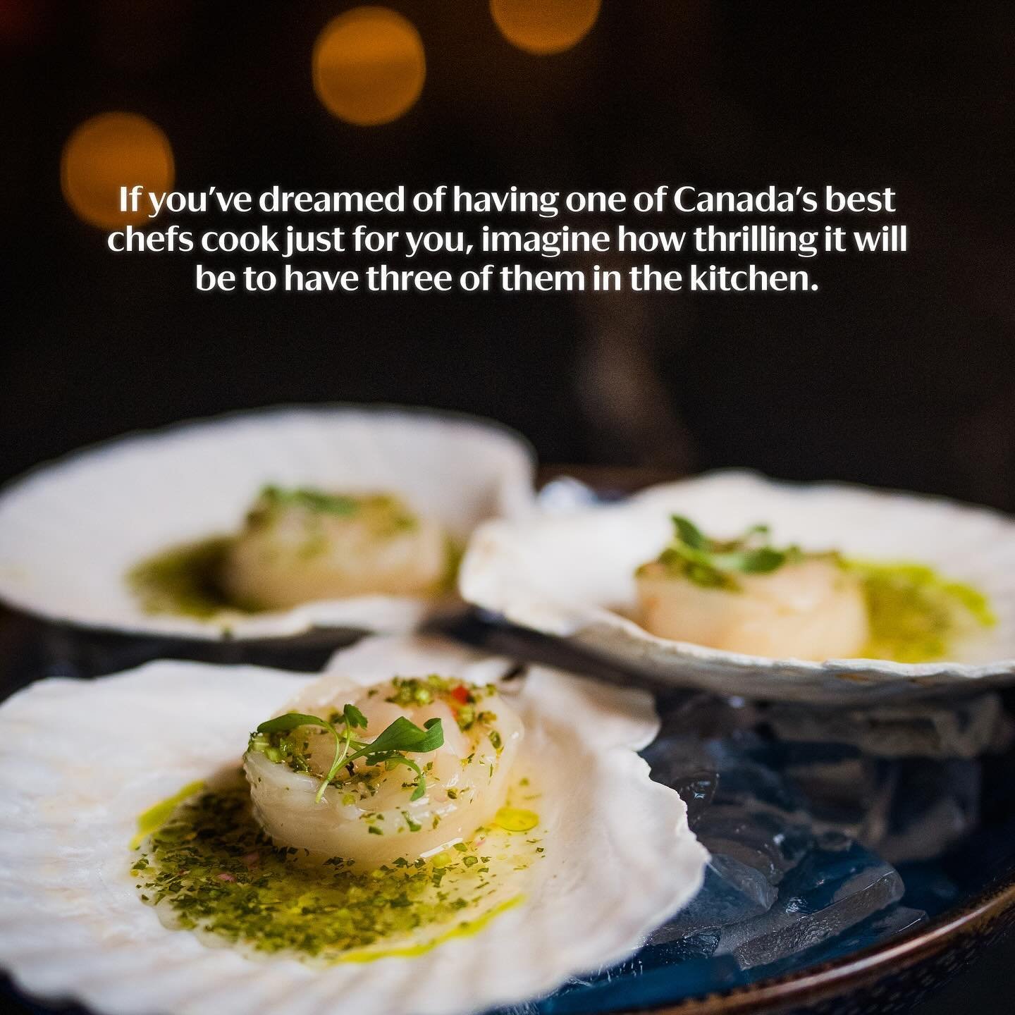 Don&rsquo;t miss this epic collaboration of culinary titans @shokuninyyc with @hexagonrestaurant and @cabaret.lenfer! Thu June 27, $250 pp. Just a few tickets left: visainfinite.ca

#yycdining 
#yycevents
#calgarydining