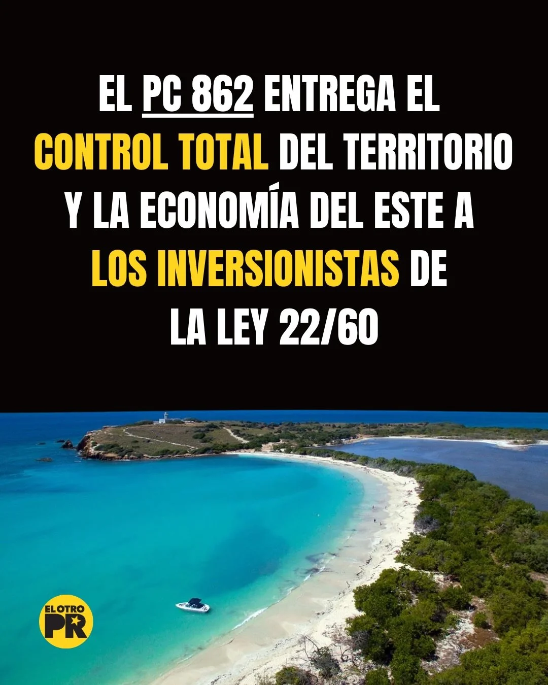 Puerto Rico ya ha vivido las consecuencias de delegar su desarrollo en entidades ajenas al control democr&aacute;tico puertorrique&ntilde;o. Tanto la Junta de Control Fiscal como LUMA han tra&iacute;do mayor precariedad econ&oacute;mica, p&eacute;rdi