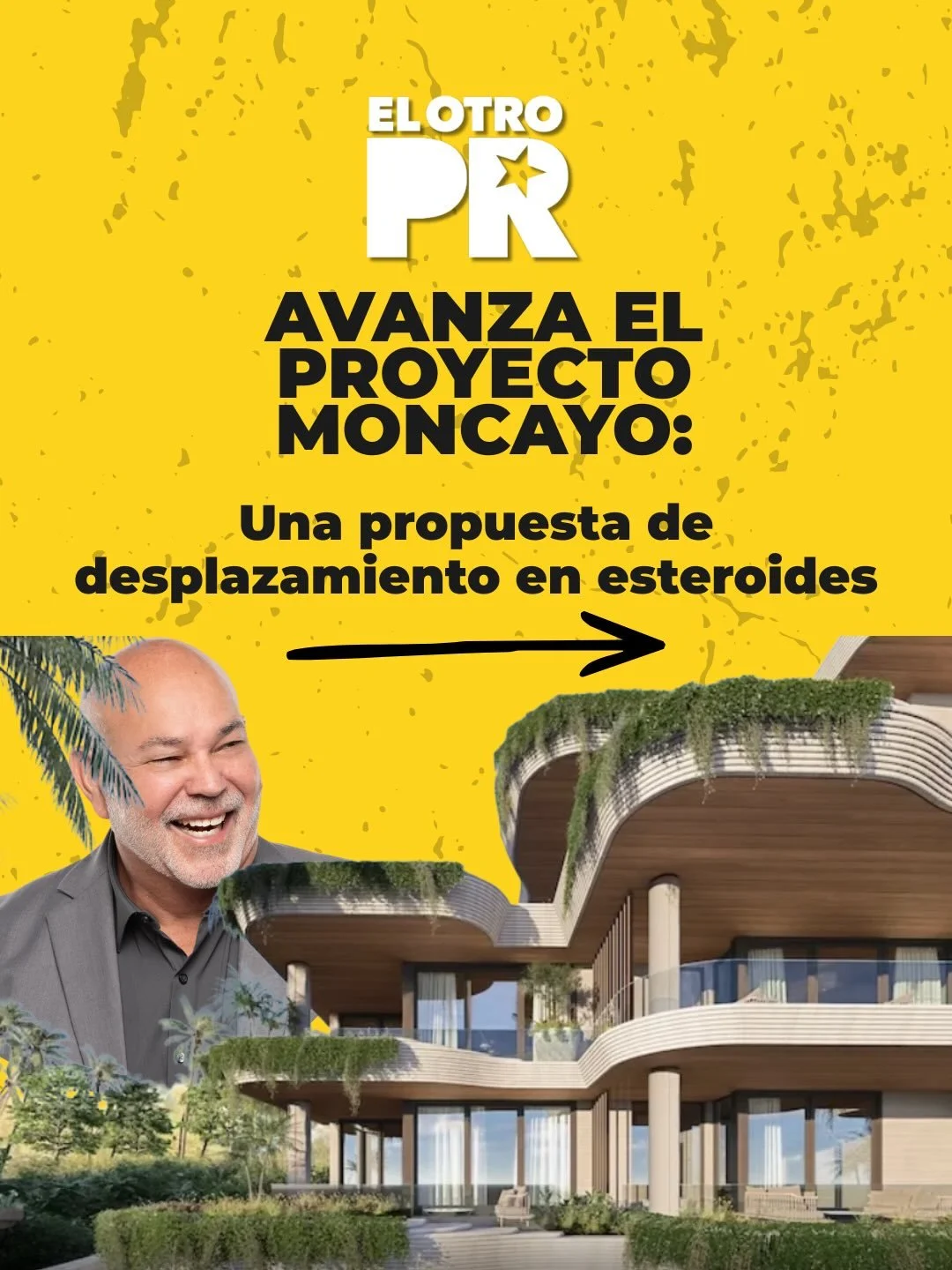 La pregunta es clara:
&iquest;Desarrollo para qui&eacute;n? &iquest;Y a qu&eacute; costo?

Desde El Otro Puerto Rico defendemos el derecho a permanecer, la protecci&oacute;n de nuestros recursos naturales y un modelo econ&oacute;mico que elimine la p