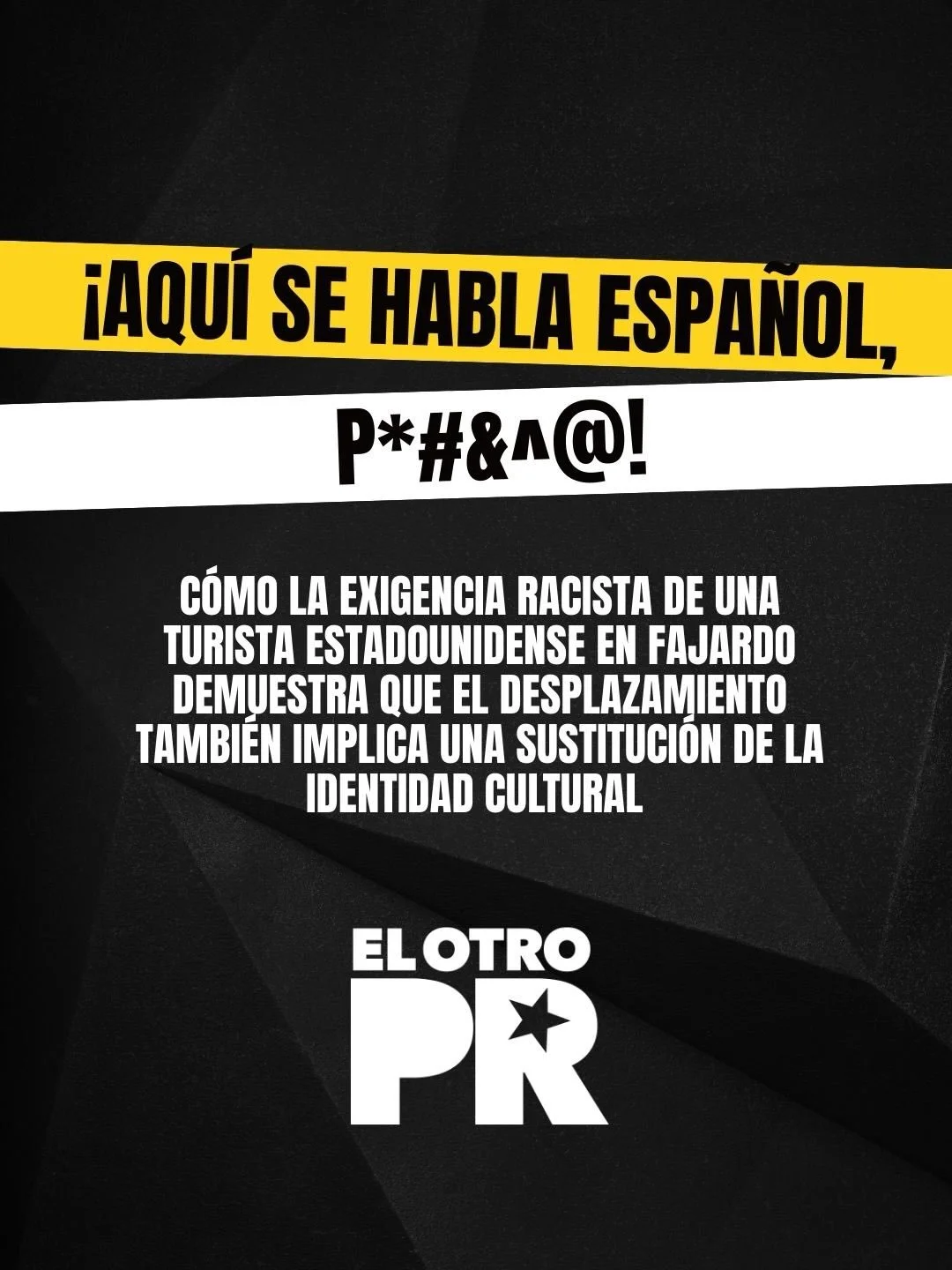 En Puerto Rico, el 95.3% de la poblaci&oacute;n tiene el espa&ntilde;ol como idioma principal. Aun as&iacute;, cada vez es m&aacute;s com&uacute;n ver comunidades donde se espera que los puertorrique&ntilde;os hablen ingl&eacute;s para poder trabajar