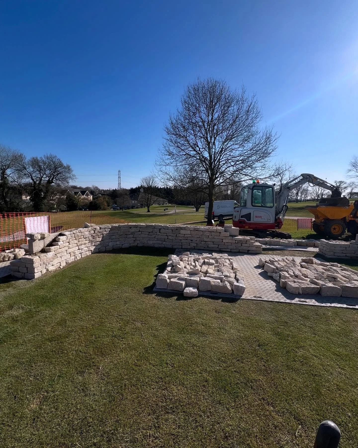 Something a bit different to start 2025. We have been working with Chippenham Golf Club to help redesign the Men&rsquo;s 1st tee &amp; Woman&rsquo;s 1st Tee. The concept takes inspiration from the local landscape character of dry stone walls, native 