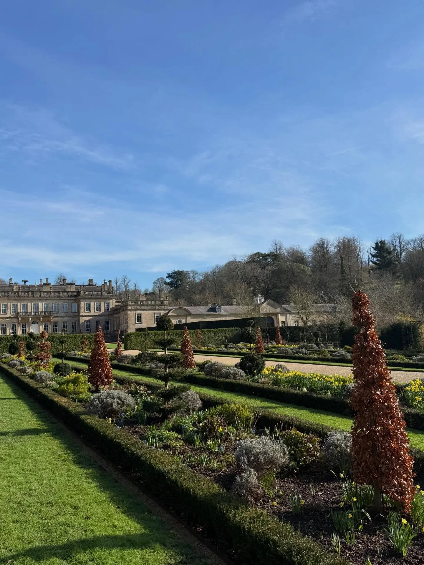 Early signs of spring. First sight of sunshine in what feels like forever. Great day out at @ntdyrhampark this week.
 
It won&rsquo;t be long until the tulips are out in full force but plenty to enjoy in the grounds. The natural play ground went down