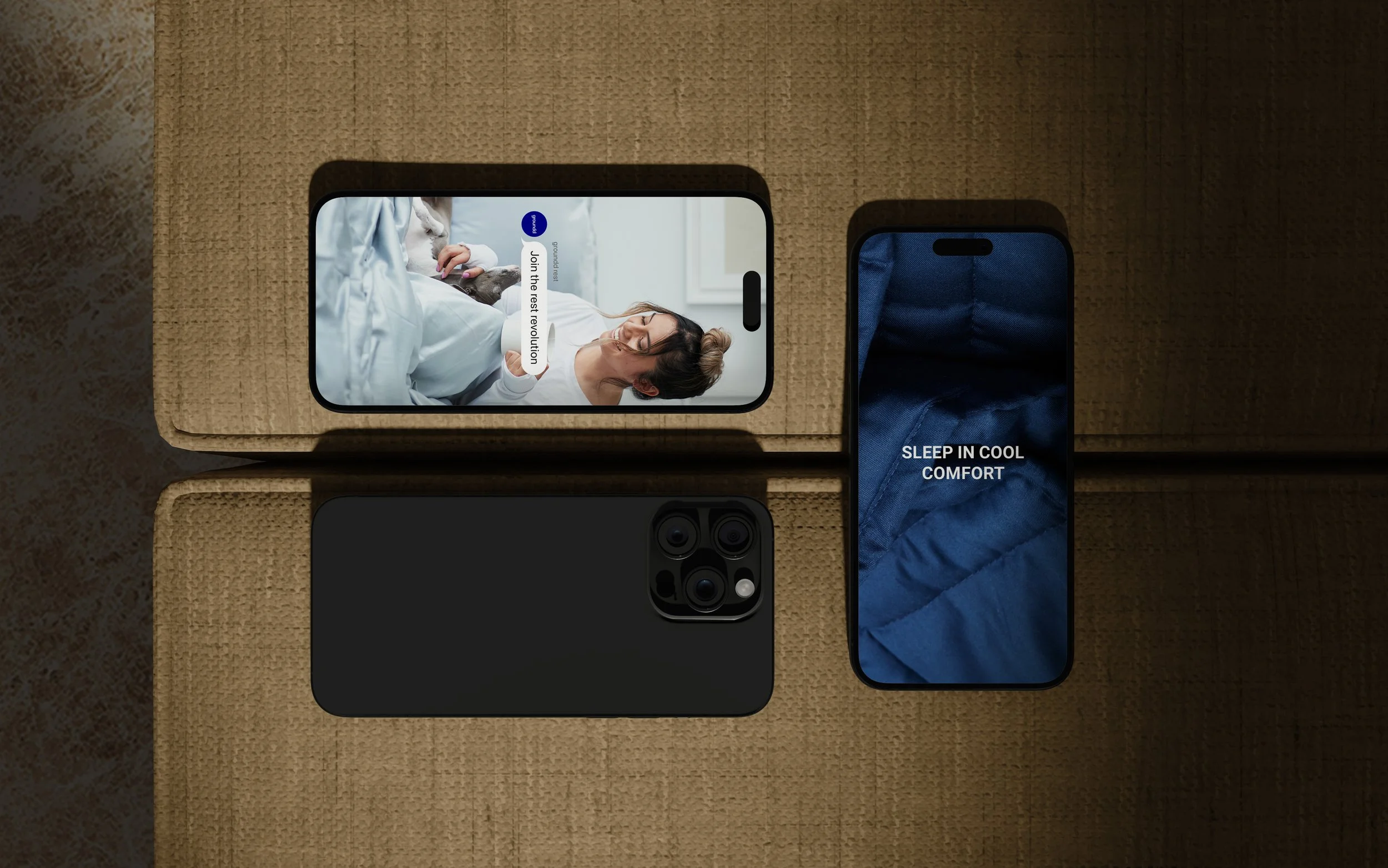 groundd sleep social media design