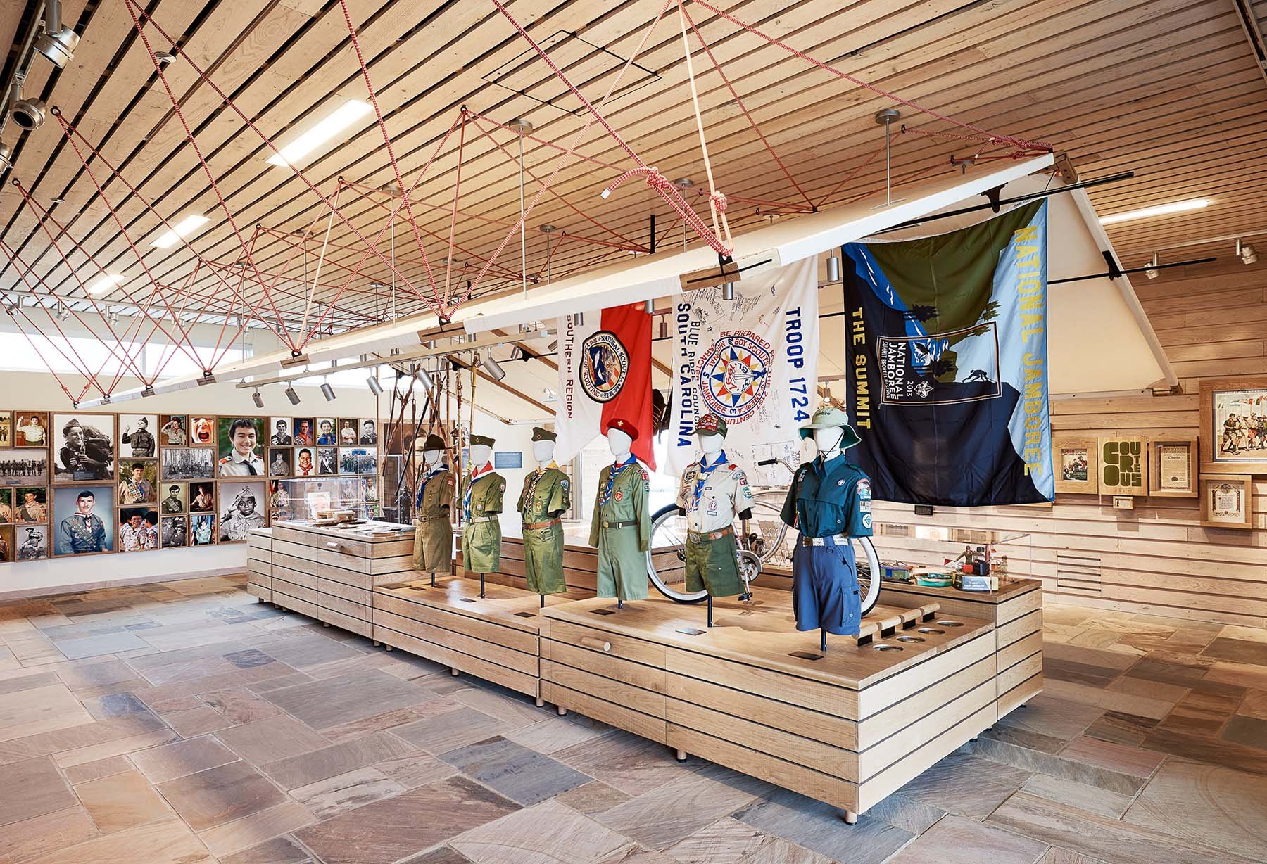 Boy Scouts Visitor Center Exhibit