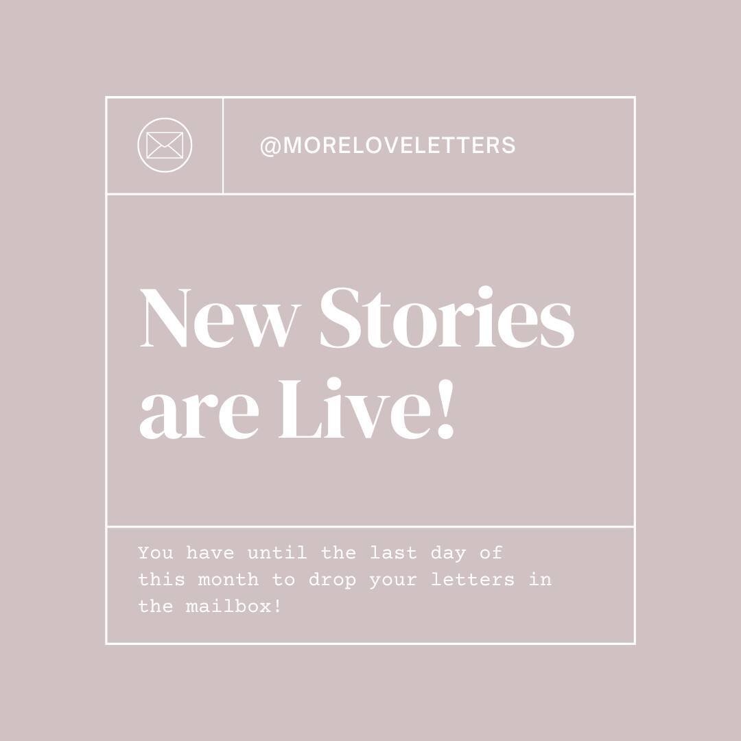 New month, new chances to write to deserving letter recipients on our website! The Love Letter Bundles won't be the same without you!⁠
⁠
Head to the link in our bio to read the new stories! Comment below if you plan to write love letters with us this