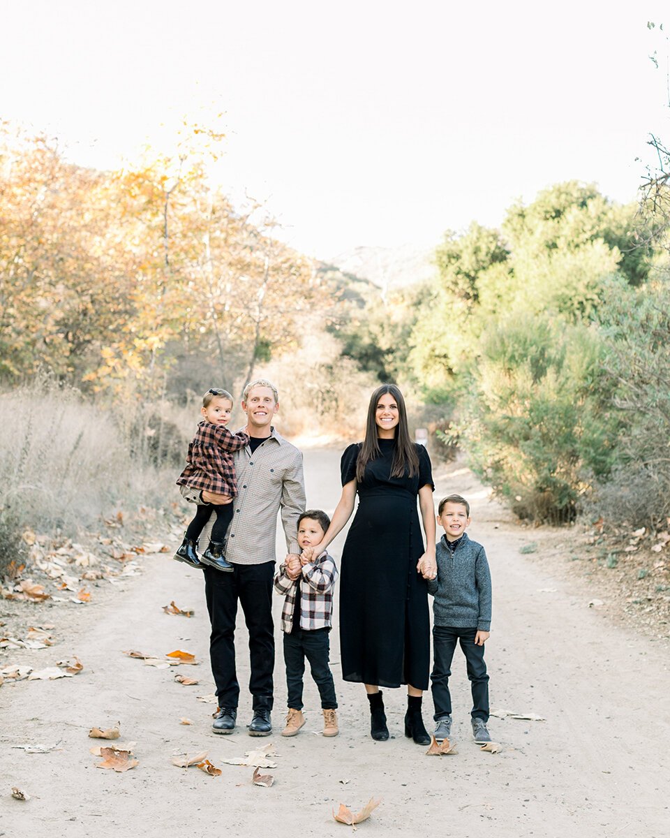 Orange County Holiday Mini-Sessions- Laguna Canyon