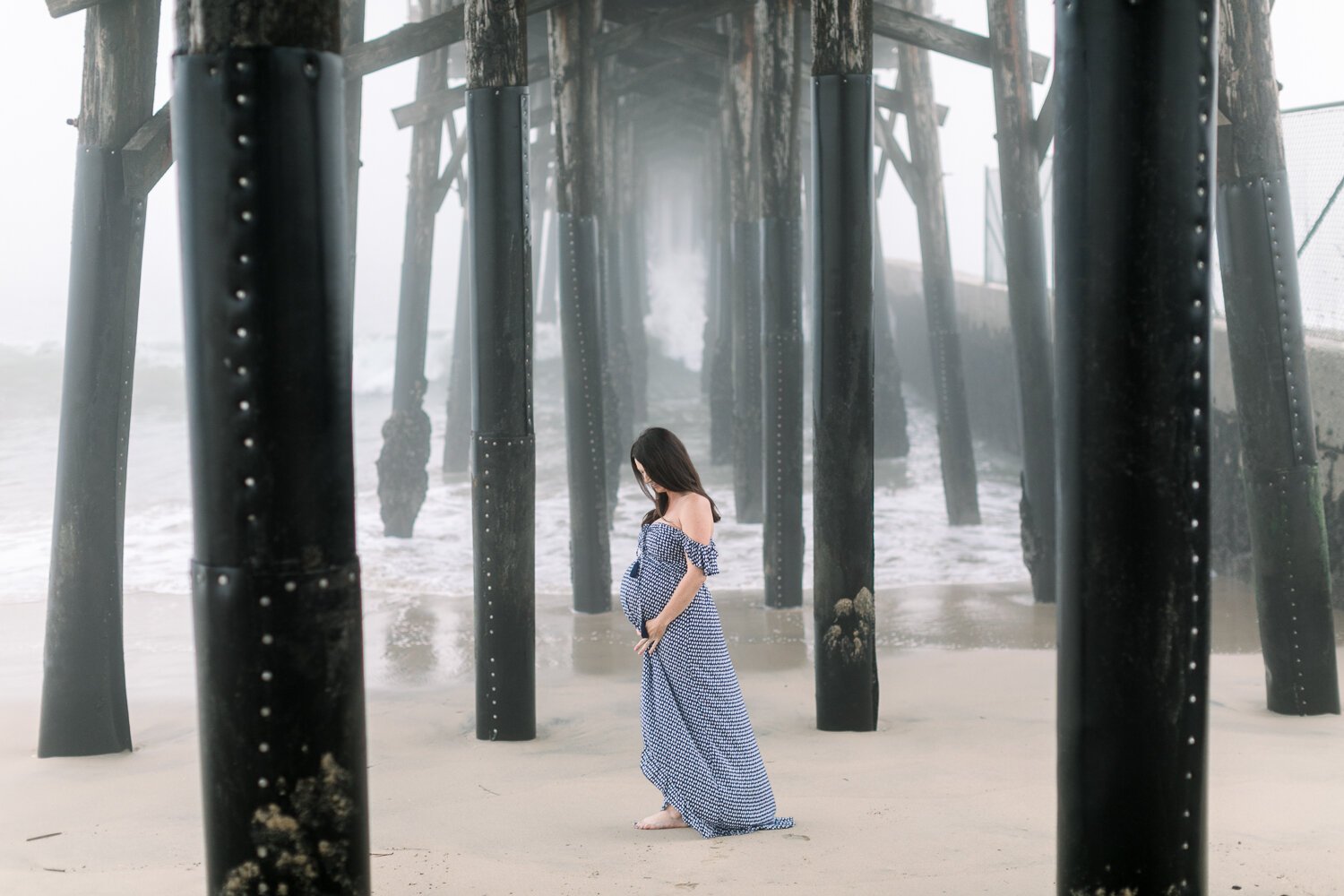 Seal Beach Pier- Maternity Photos