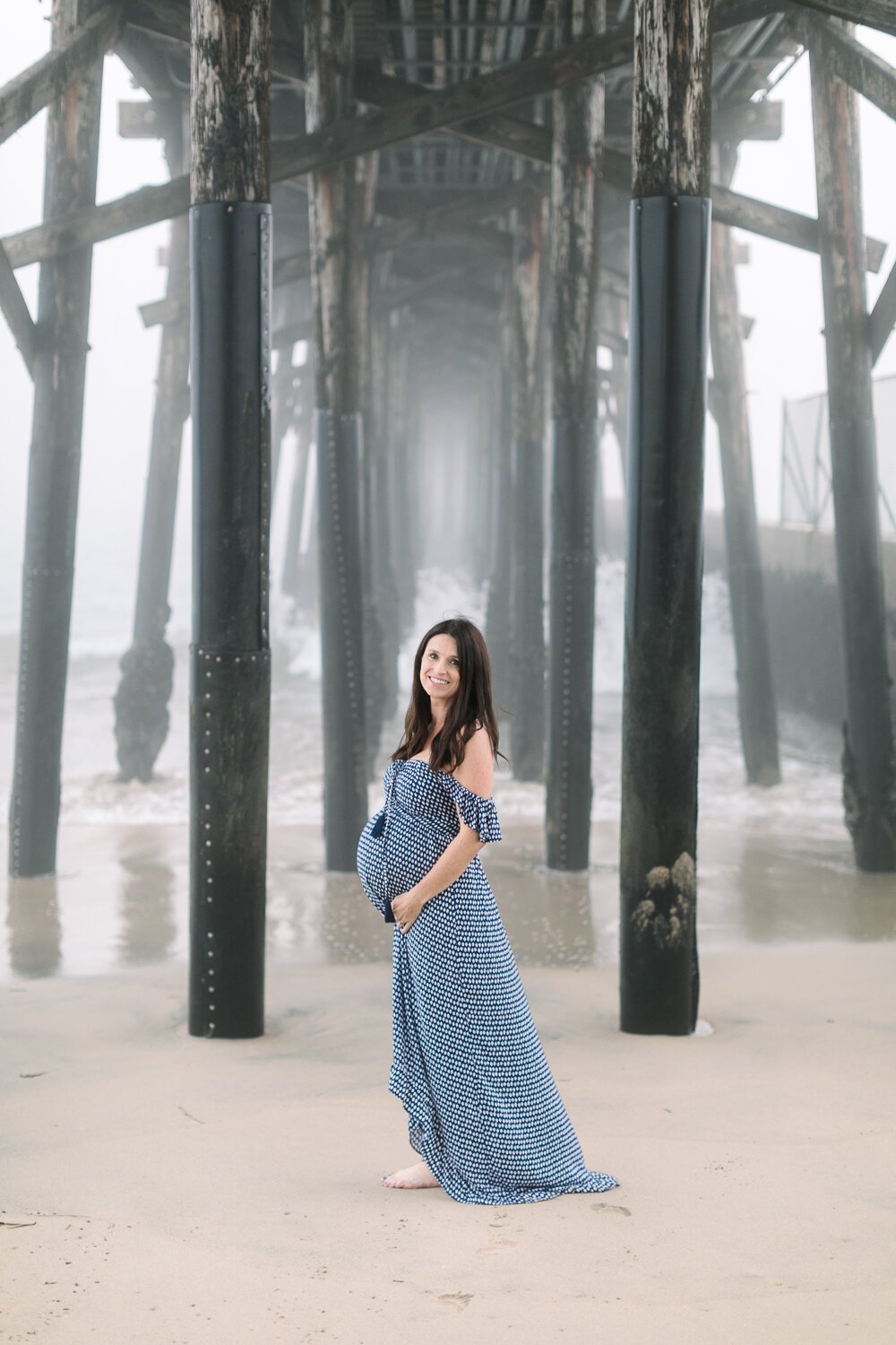 Seal Beach Pier- Maternity Photos