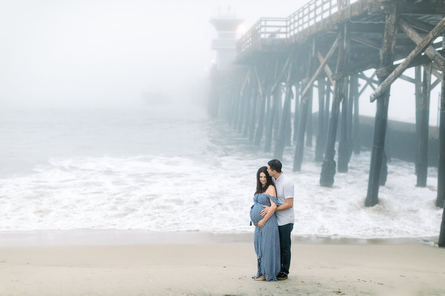 Seal Beach Pier- Maternity Photos