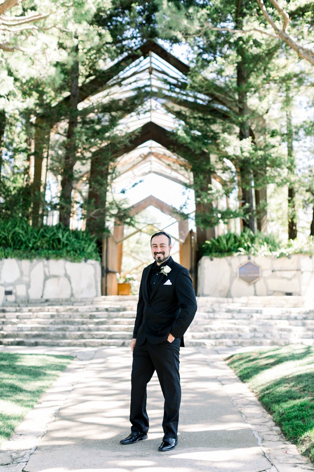 Wayfarers Chapel Wedding- Rancho Palos Verdes