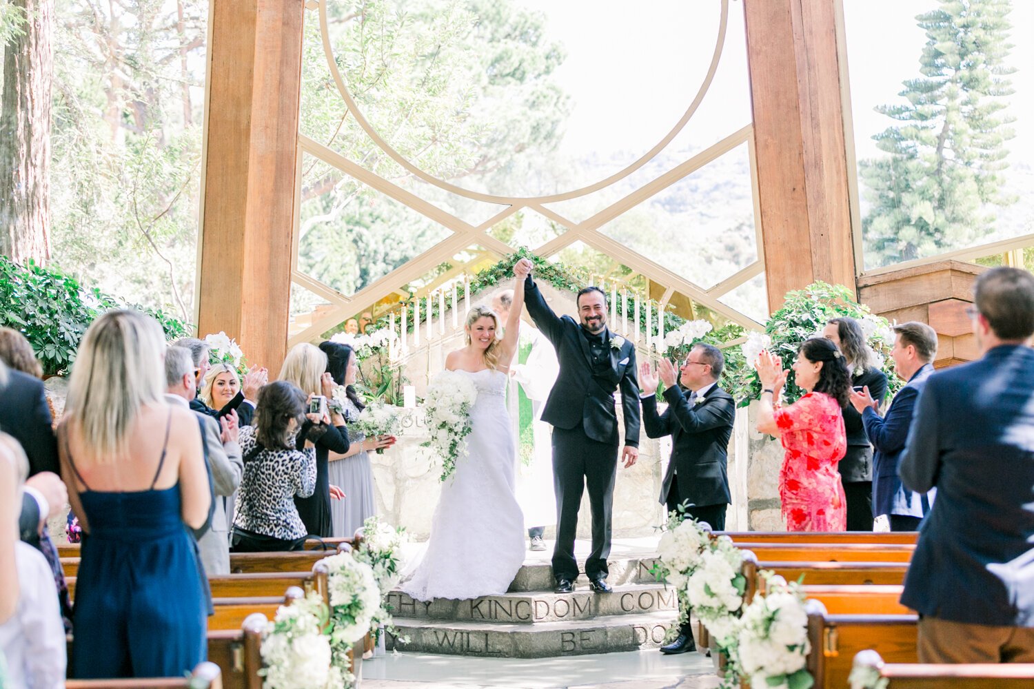 Wayfarers Chapel Wedding- Rancho Palos Verdes