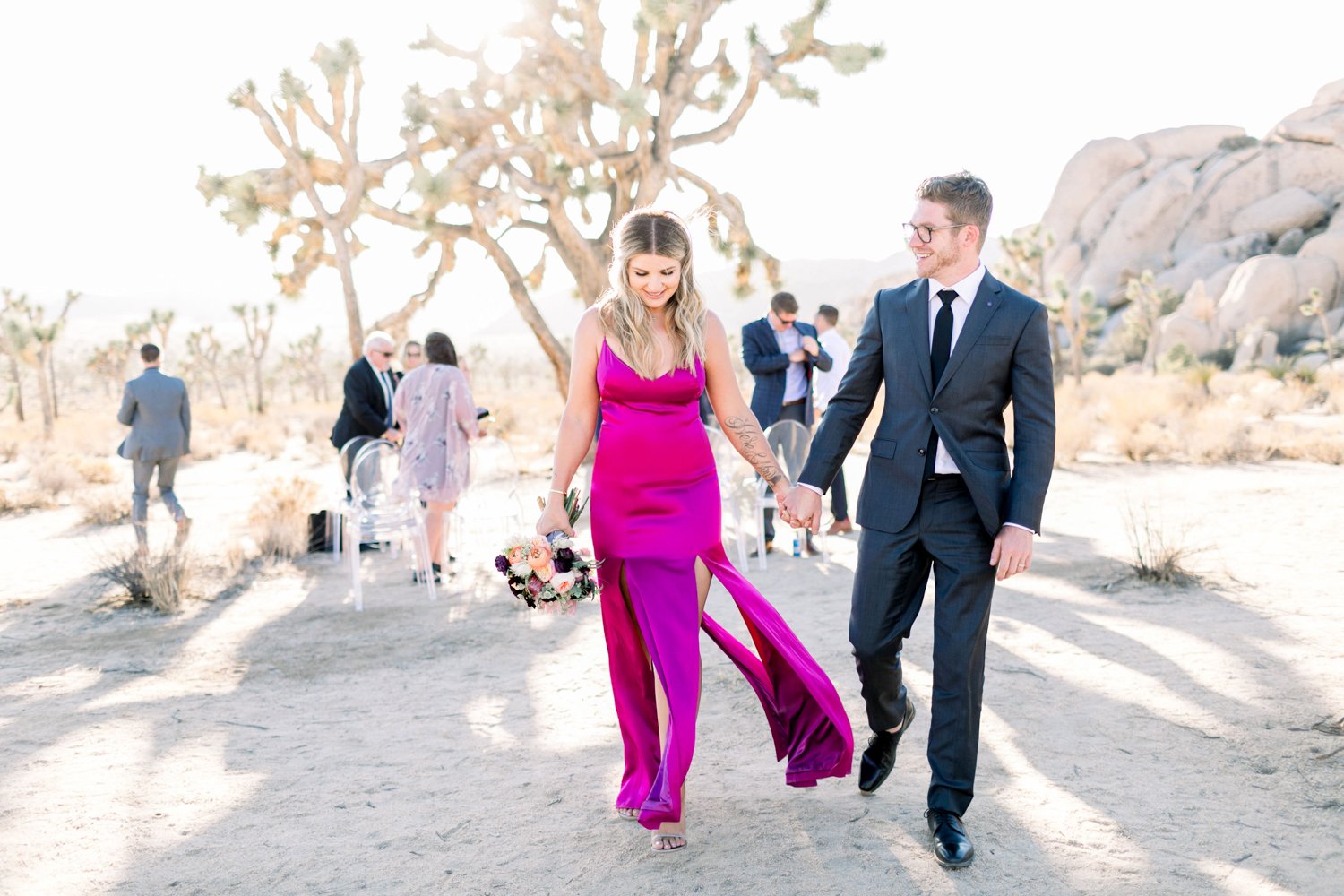 Joshua Tree Elopement- L'Horizon Palm Springs Wedding