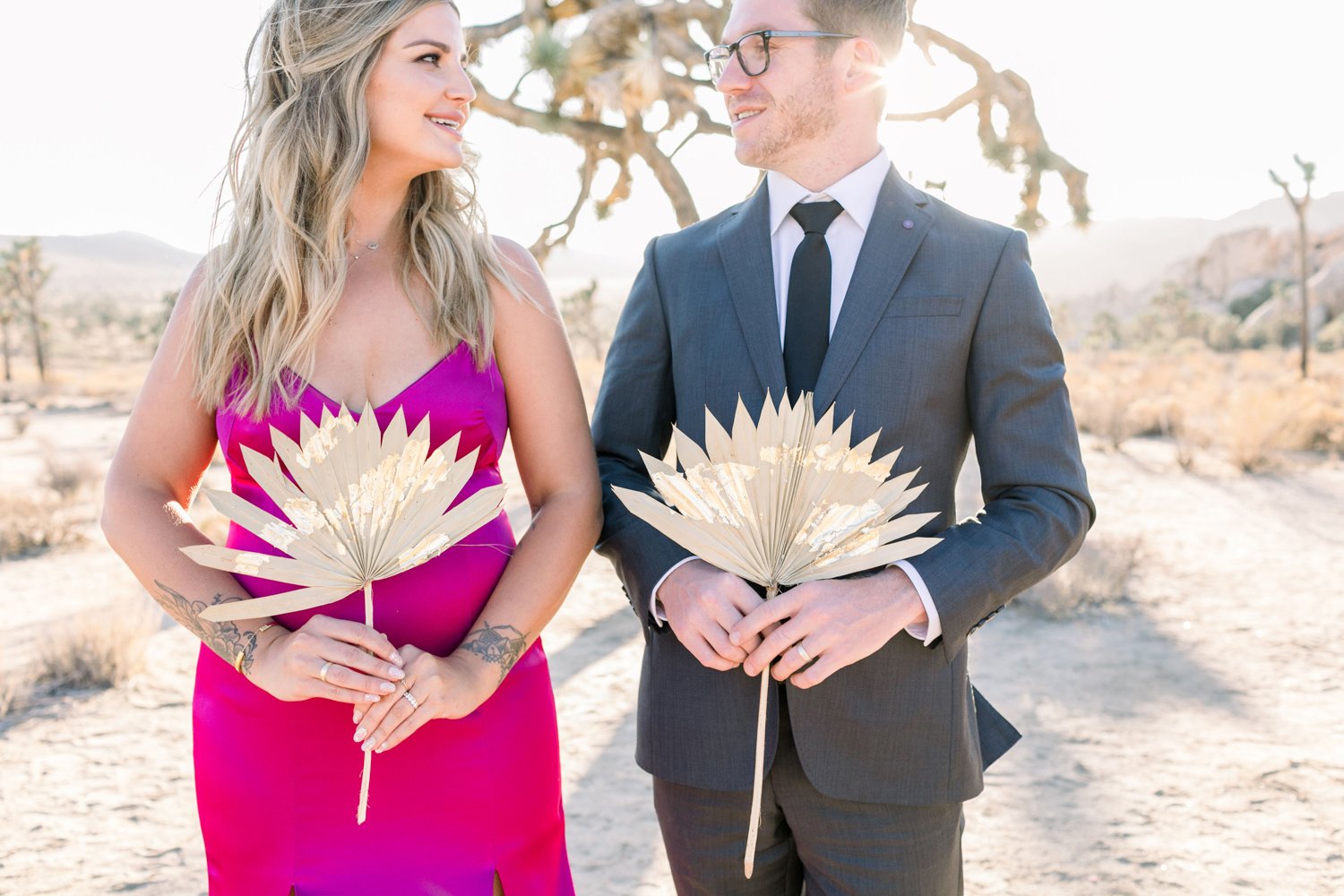 Joshua Tree Elopement- L'Horizon Palm Springs Wedding