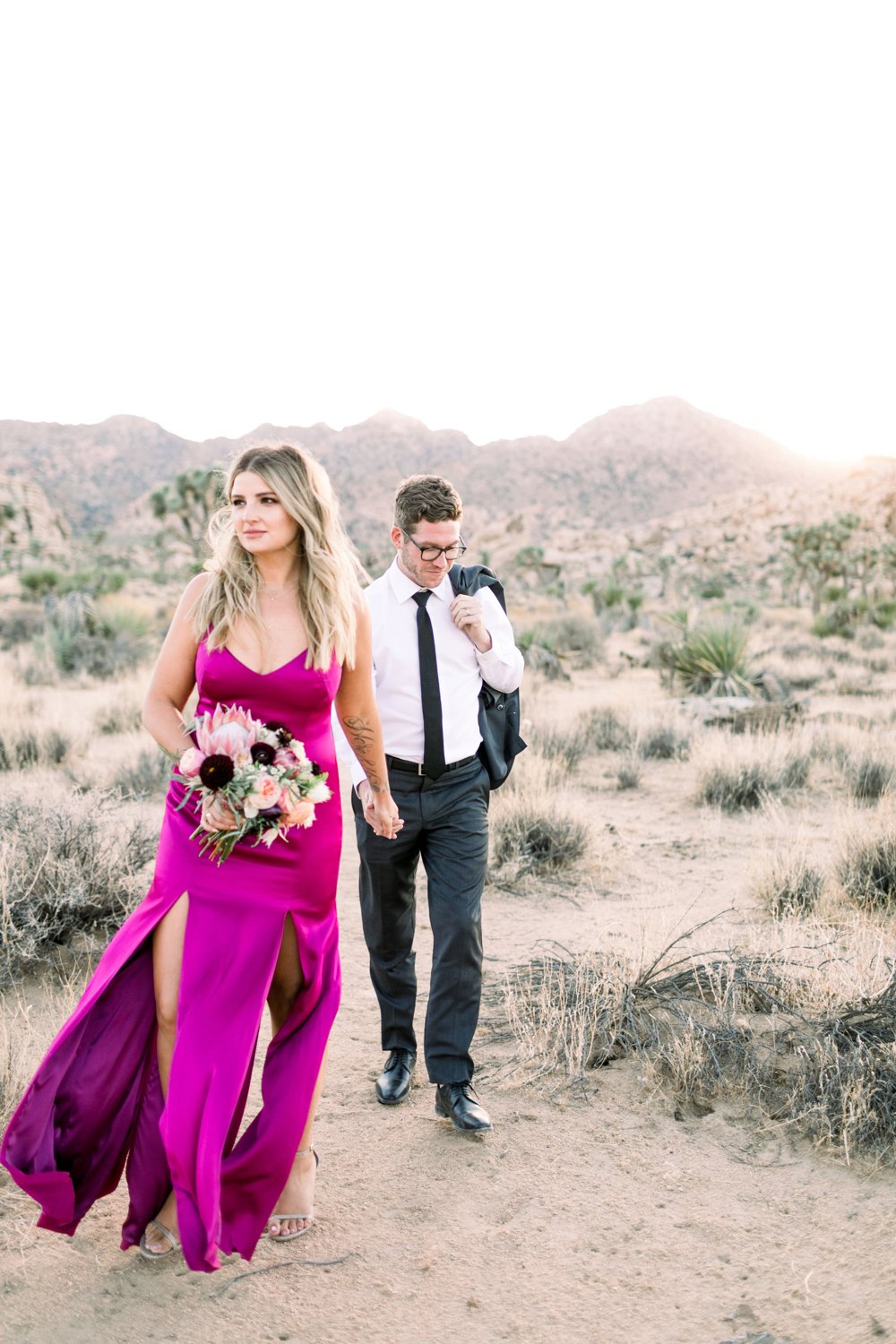 Joshua Tree Elopement- L'Horizon Palm Springs Wedding