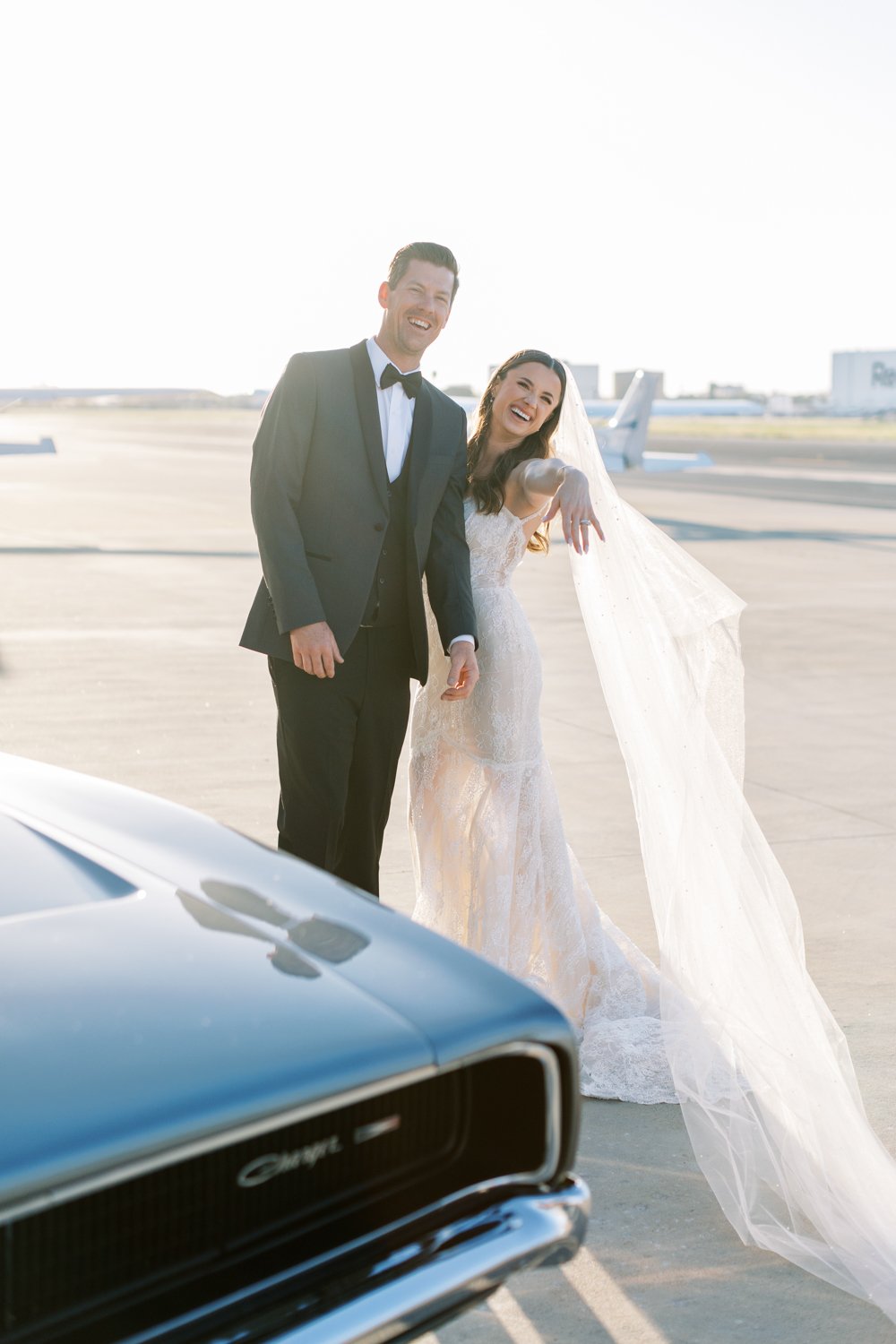 Wedding at The Modern- Long Beach- Dodge Charger