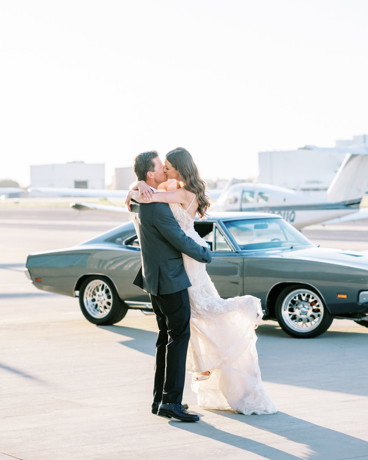 Wedding at The Modern- Long Beach- Airplane Hangar