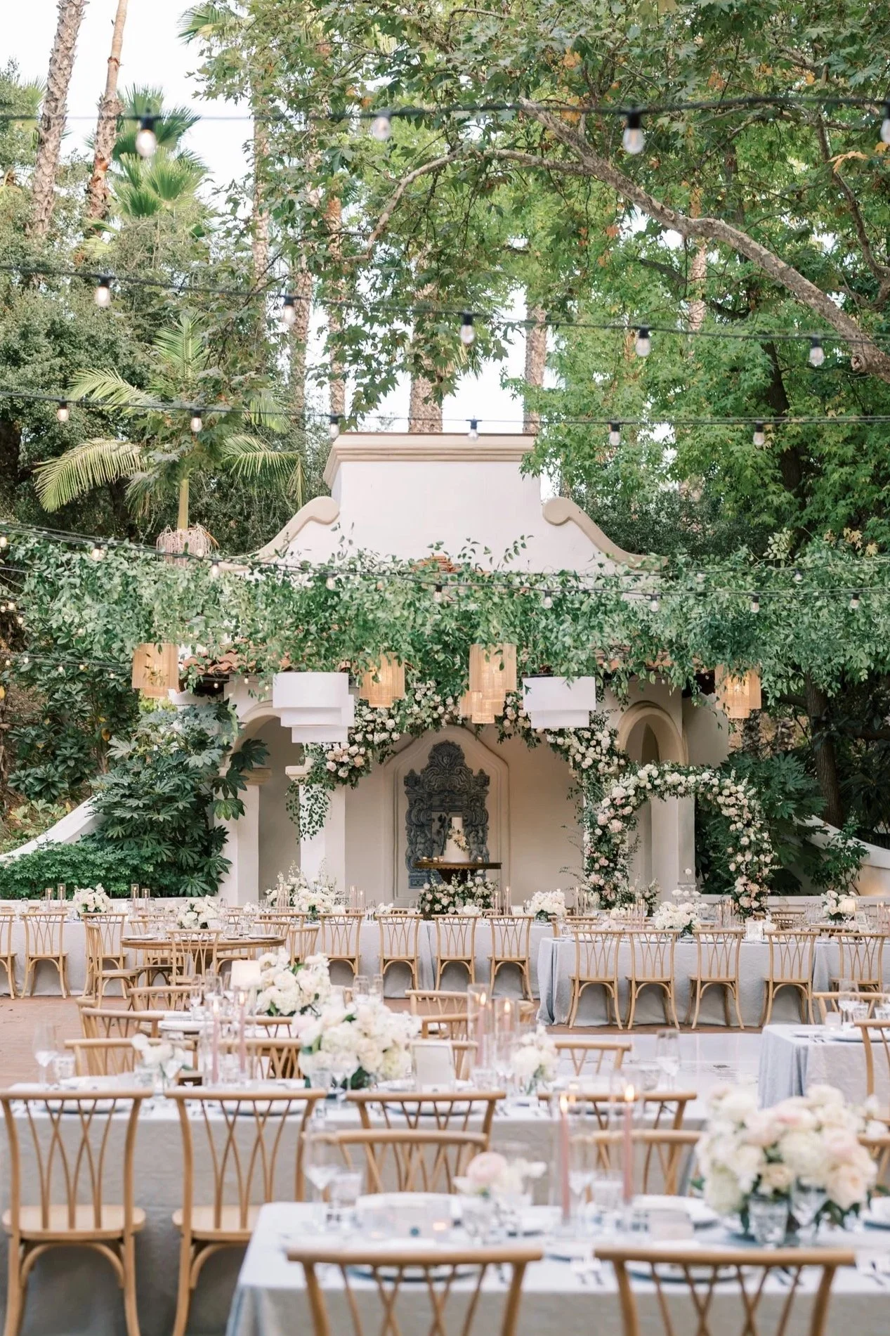 Wedding reception at el teatro for a Rancho Las Lomas Wedding in Orange County