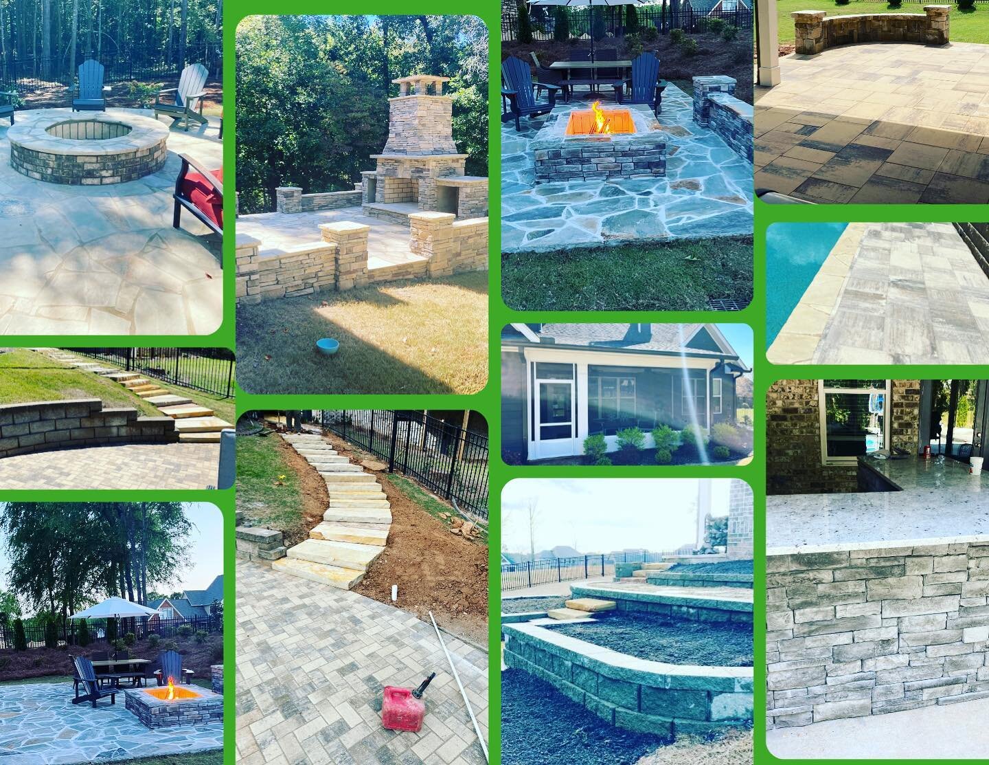 Some of out favorite projects lately! Call today to make your landscape dreams come true!