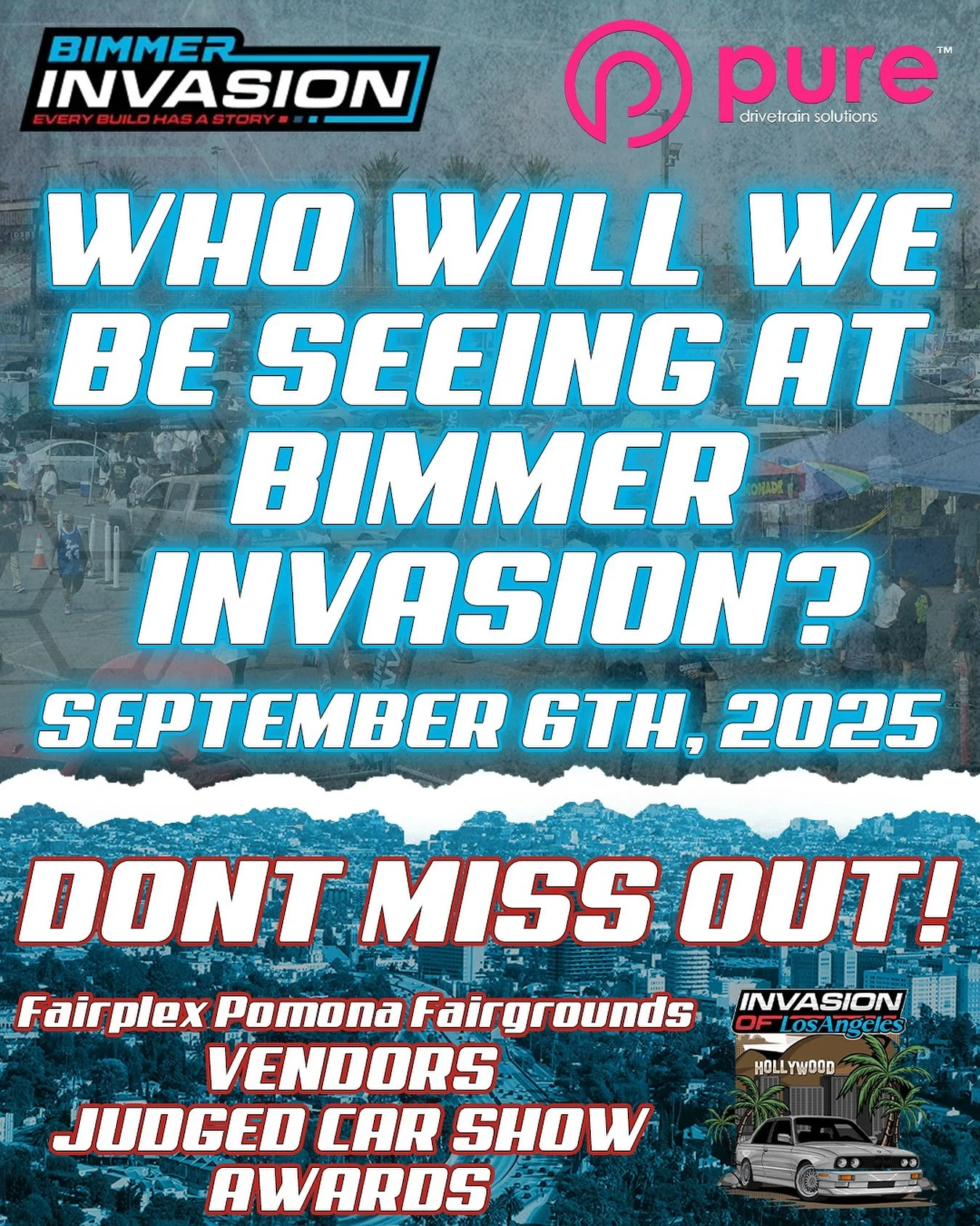 Who will we be seeing at @bimmerinvasion at the @pomonafairplex
🌐VISIT OUR WEBSITE🌐
www.PureDriveTrainSolutions.com
#puredrivetrainsolutions #PDS #madeintheusa🇺🇸 #transmission #bmwm #m #bmw #e #f #bmwe #bmwx #i #bmwlove #mpower #bmwclub #bmwli