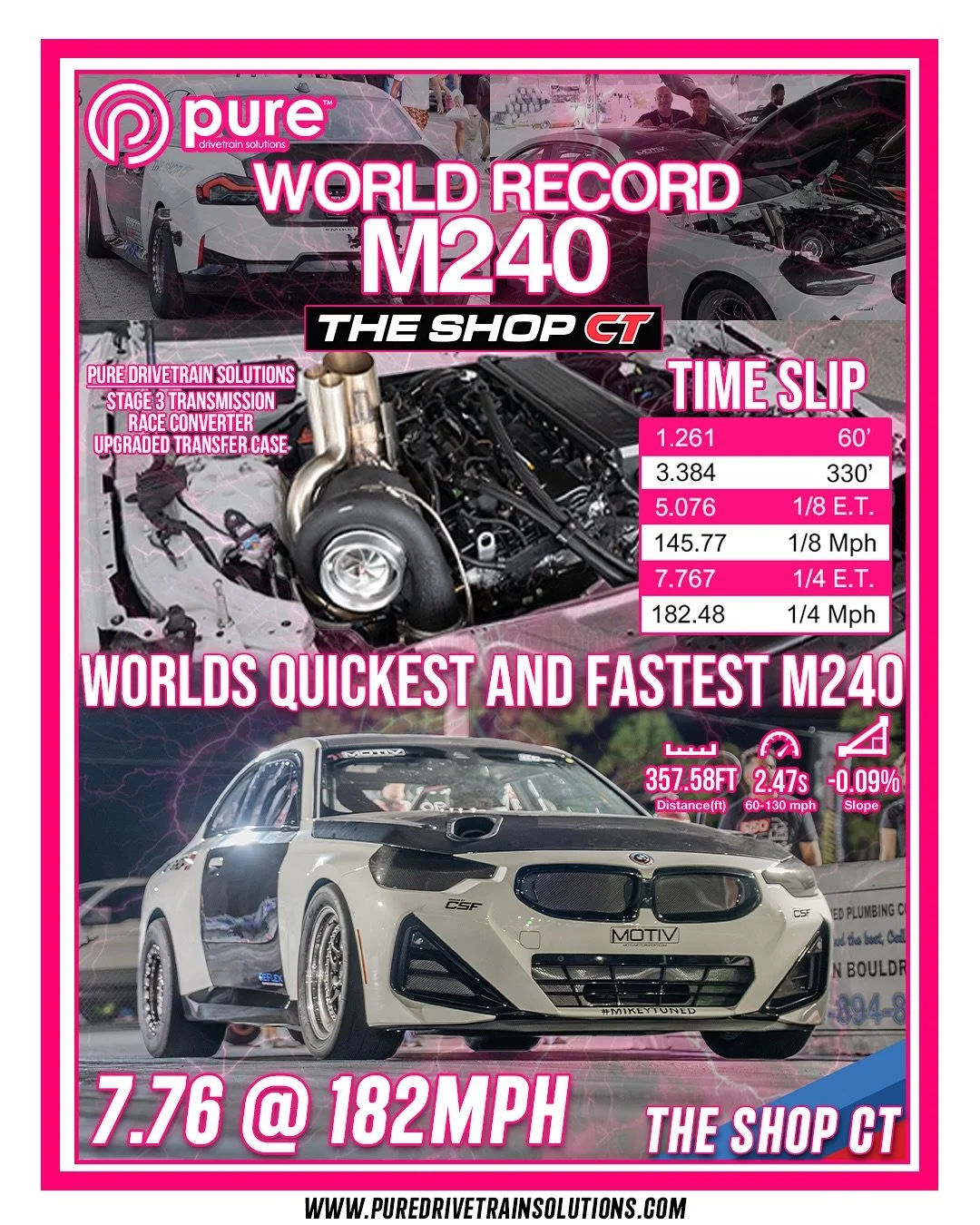 @theshopct Quickest and Fastest M240 mated with our Stage 3 Transmission, Race Converter and Upgraded Transfer Case.
🌐VISIT OUR WEBSITE🌐
www.PureDriveTrainSolutions.com
#puredrivetrainsolutions #PDS #madeintheusa🇺🇸 #transmission #bmwm #m #bmw #e