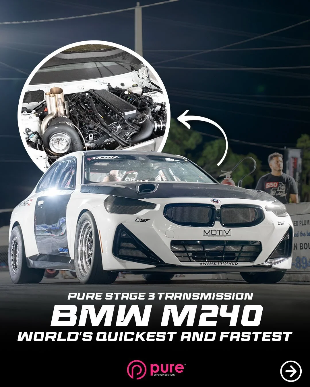 @theshopct Quickest and Fastest M240 mated with our Stage 3 Transmission, Race Converter and Upgraded Transfer Case.
🌐VISIT OUR WEBSITE🌐
www.PureDriveTrainSolutions.com

#puredrivetrainsolutions #PDS #madeintheusa🇺🇸 #transmission #bmwm