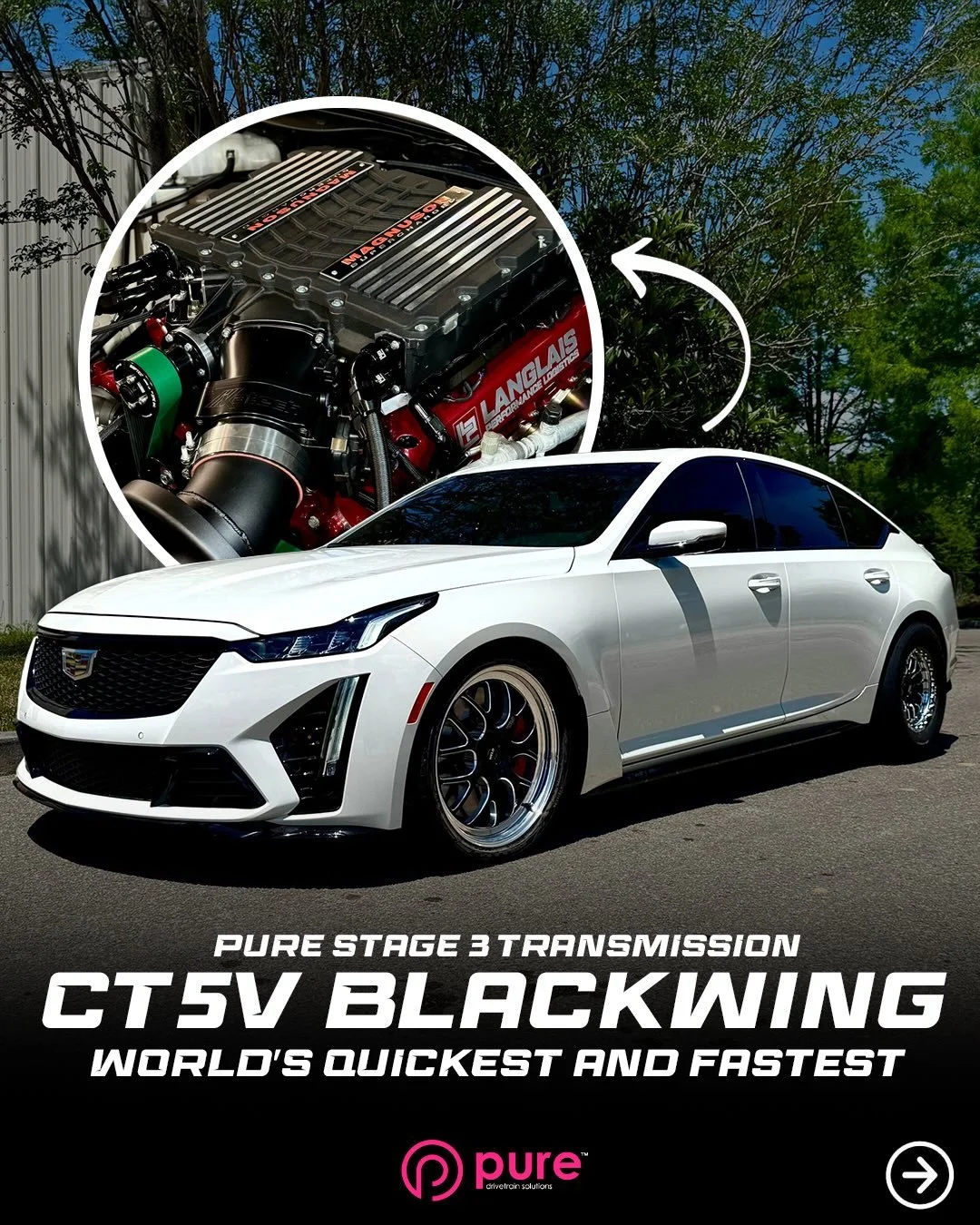 NEW BLACK WING WORLD RECORD 🔥🔥
@langlais_performance_logistics did their thing! 8.74 @ 157mph with @elitetunedschool behind the keys! 
Supporting our Stage 3 transmission and billet stator race converter. 

Instagram DM 📲 @puredrivetrainsolutions
