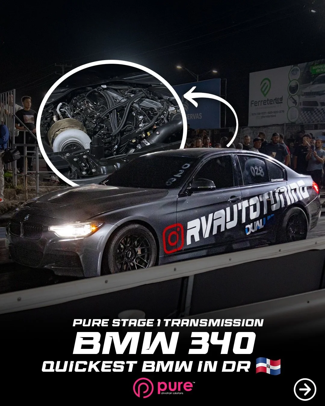 4 YEAR OLD Stage 1 Transmission still putting in work! QUICKEST AND FASTEST BMW IN Dominican Republic!
@340theking \ @fastest_bmw 
Instagram DM 📲 @puredrivetrainsolutions
Website 💻 www.puredrivetrainsolutions.com
Email 📩 Sales@puredrivetrainsoluti