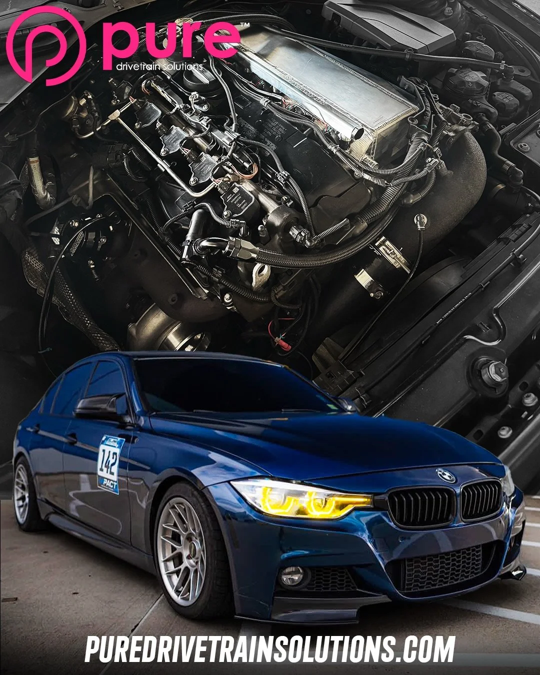 Som Gen 1 Love on this Thursday with @f30.faizan with our Stage 1 Transmission and Race Converter! 

Instagram DM 📲 @puredrivetrainsolutions
Website 💻 www.puredrivetrainsolutions.com
Email 📩 Sales@puredrivetrainsolutions.com

#puredrivetrainsoluti