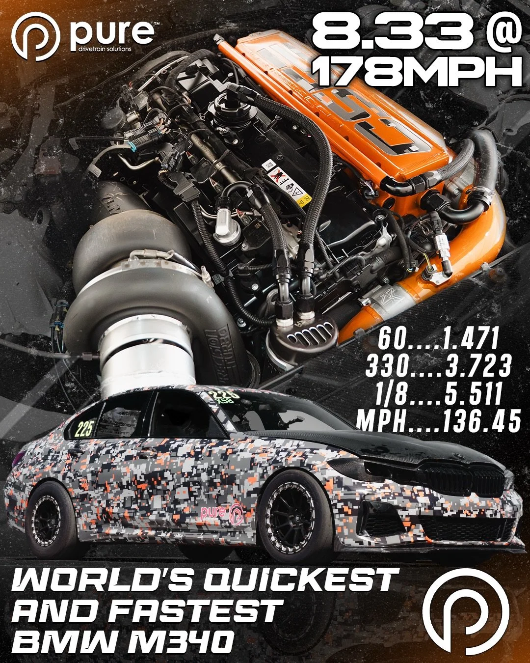 Worlds Quickest and Fastest M340 🔥
@boosted_jaz 

Instagram DM 📲 @puredrivetrainsolutions
Website 💻 www.puredrivetrainsolutions.com
Email 📩 Sales@puredrivetrainsolutions.com

#puredrivetrainsolutions #PDS #madeintheusa🇺🇸 #transmission #bmw