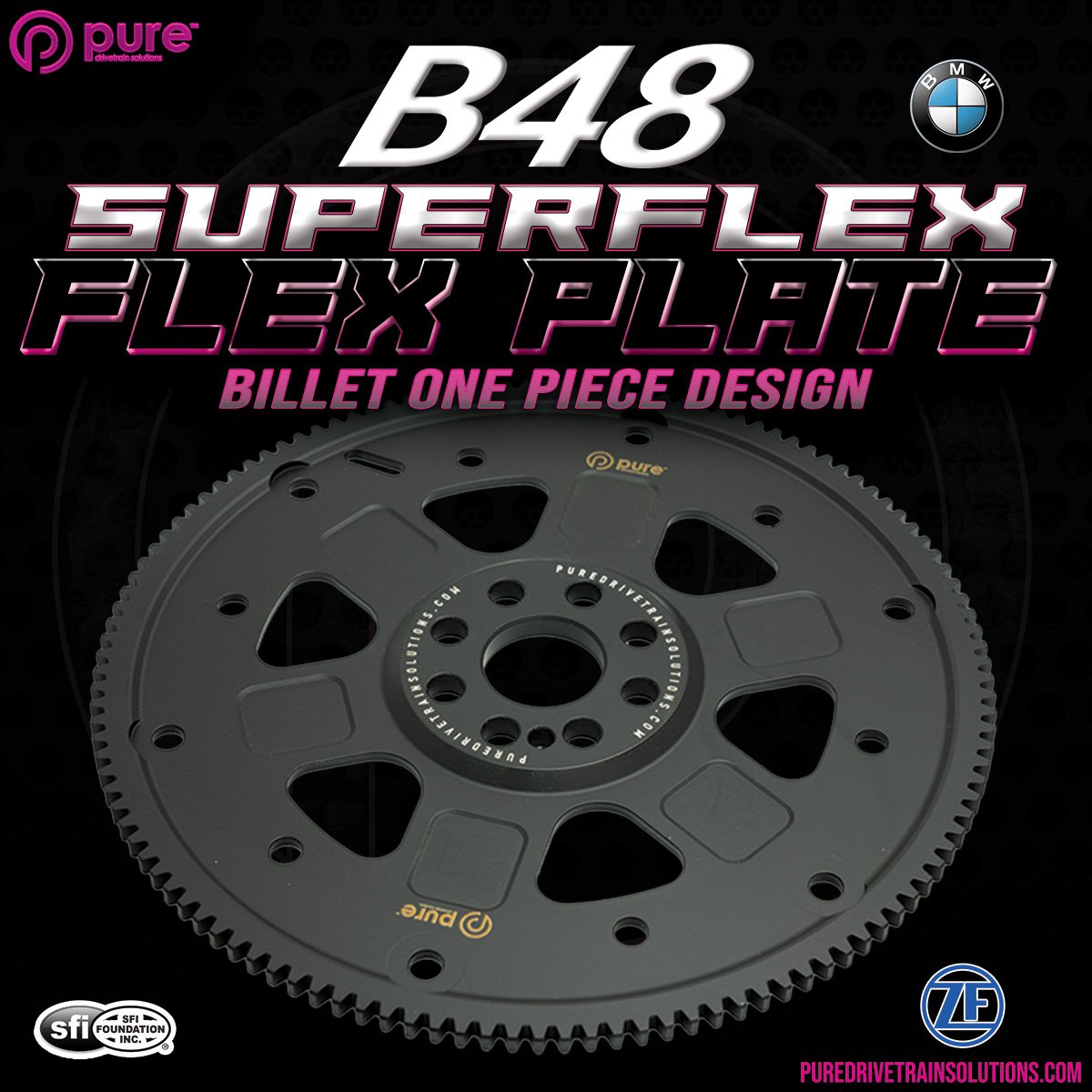 B48 BMW BILLET FLEXPLATE
