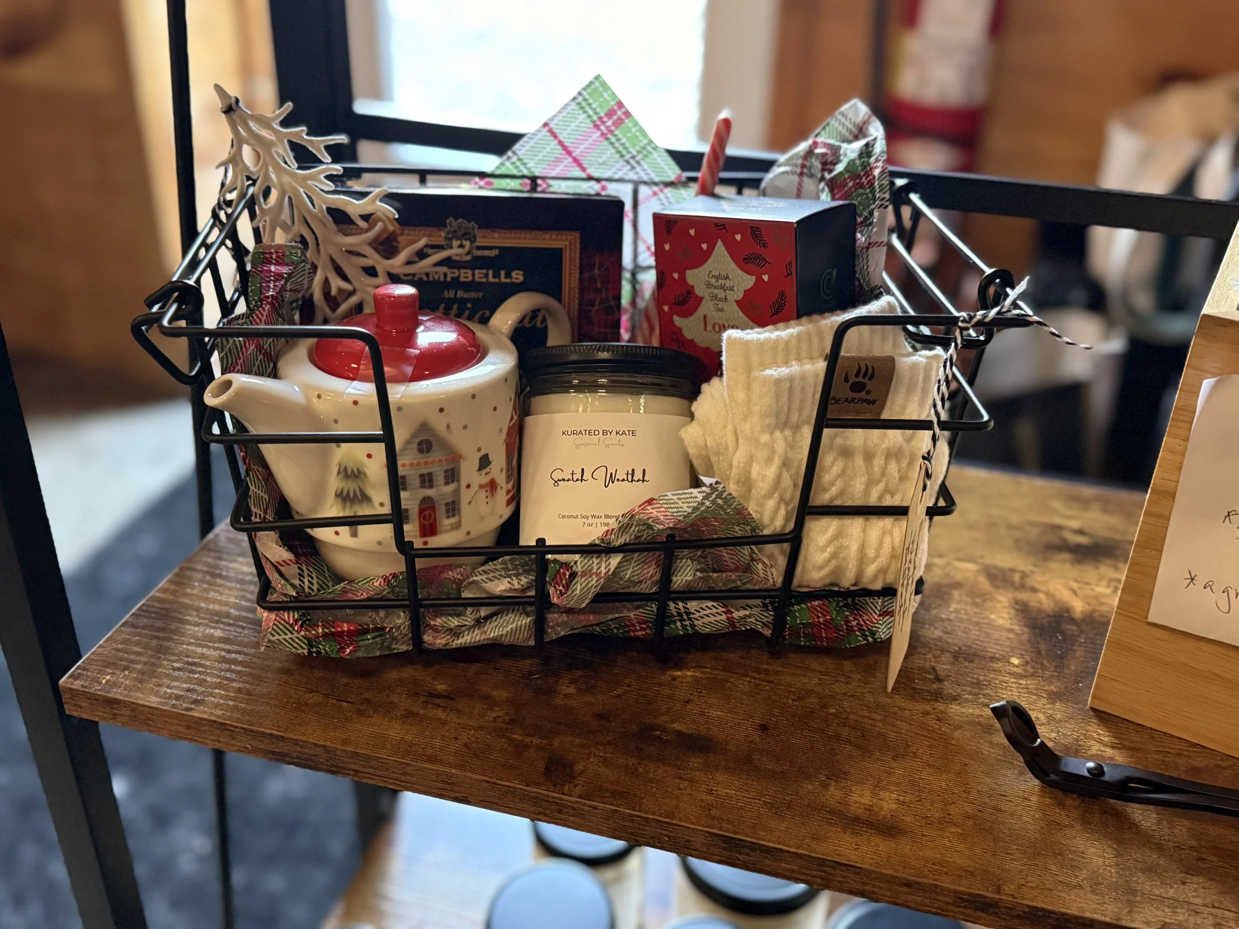 Sweatah Weathah Gift Basket