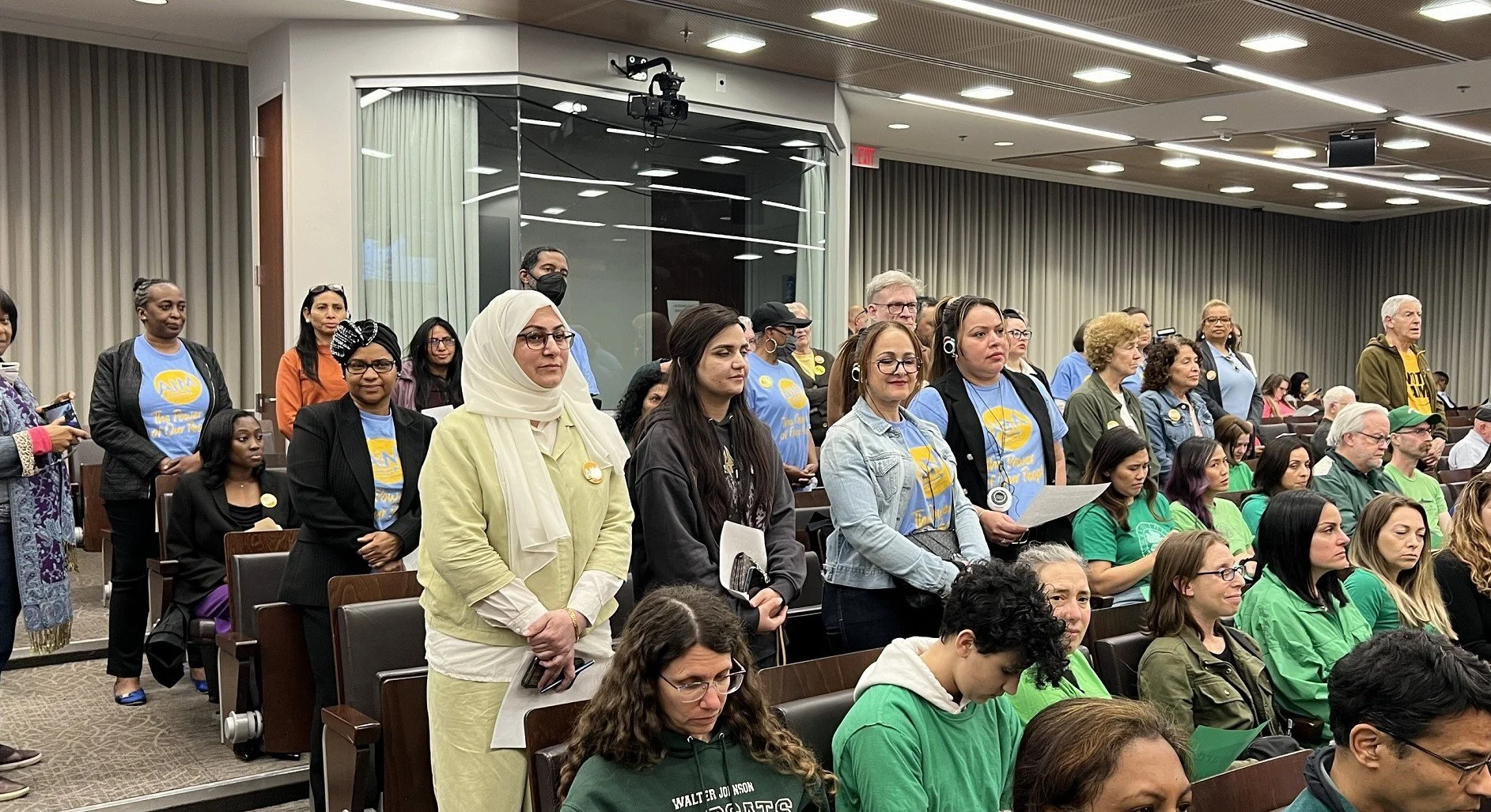 Montgomery County Budget Hearing Action