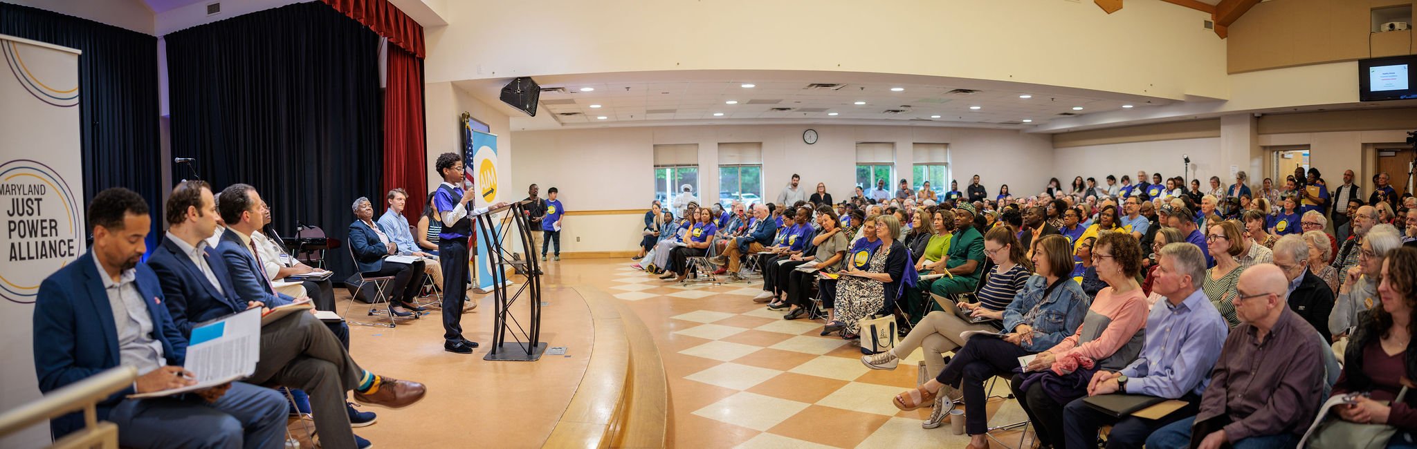 AIM Candidate Forum — AIM, part of the Maryland Just Power Alliance