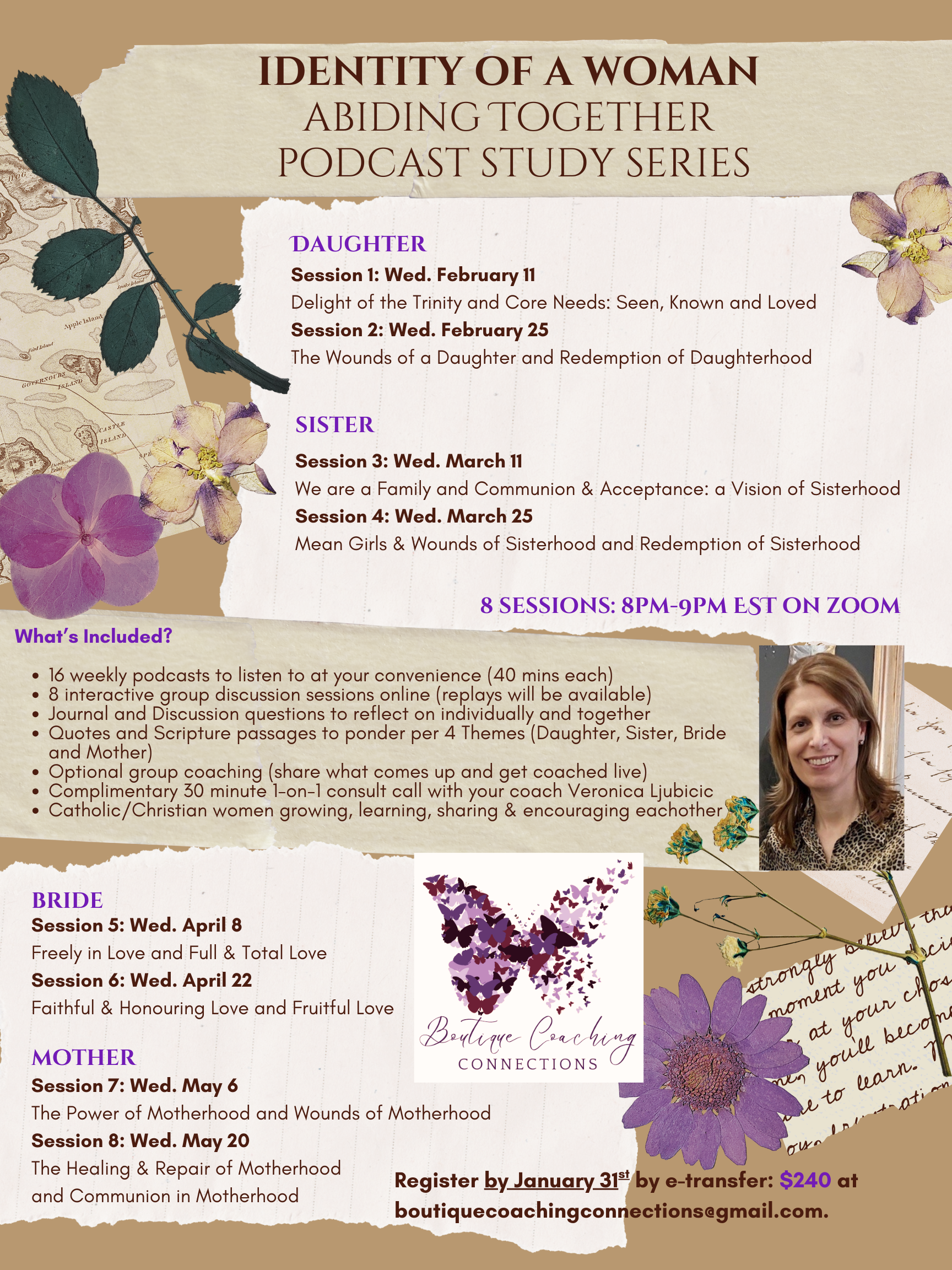 Identity of a Woman - bi-weekly group Series