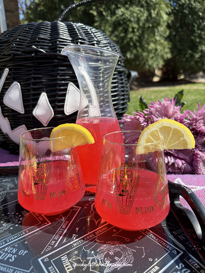 Springoween Picnic: Cranberry Coven Cooler — Spooky Little Halloween