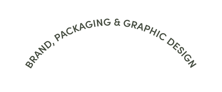 Brand, Packaging & Graphic Design with Green Text | Q& Brand Studio