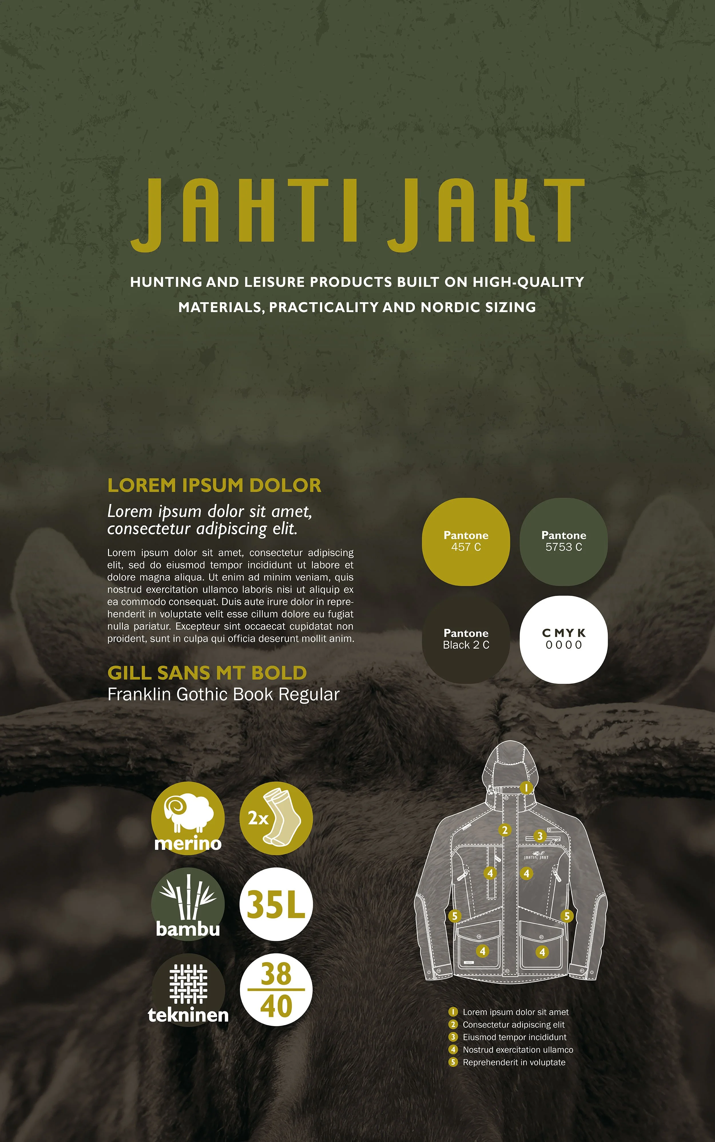 Brand Visual Identity for JahtiJakt by Motonet Oy | Q& Brand Studio
