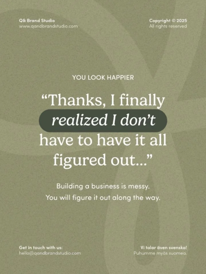Building a business is messy.

That&rsquo;s probably why most people choose employment over entrepreneurship.

But are we making it harder than it needs to be? Maybe.

One of the most valuable lessons I&rsquo;ve learned this far is to value the peopl