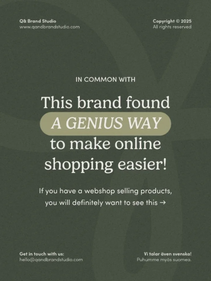 Ever seen a webshop feature so clever you instantly wished you&rsquo;d thought of it first? 👀

This Brooklyn-based lighting design studio, @incommonwith , has a webshop feature that completely changes how customers experience their products online.
