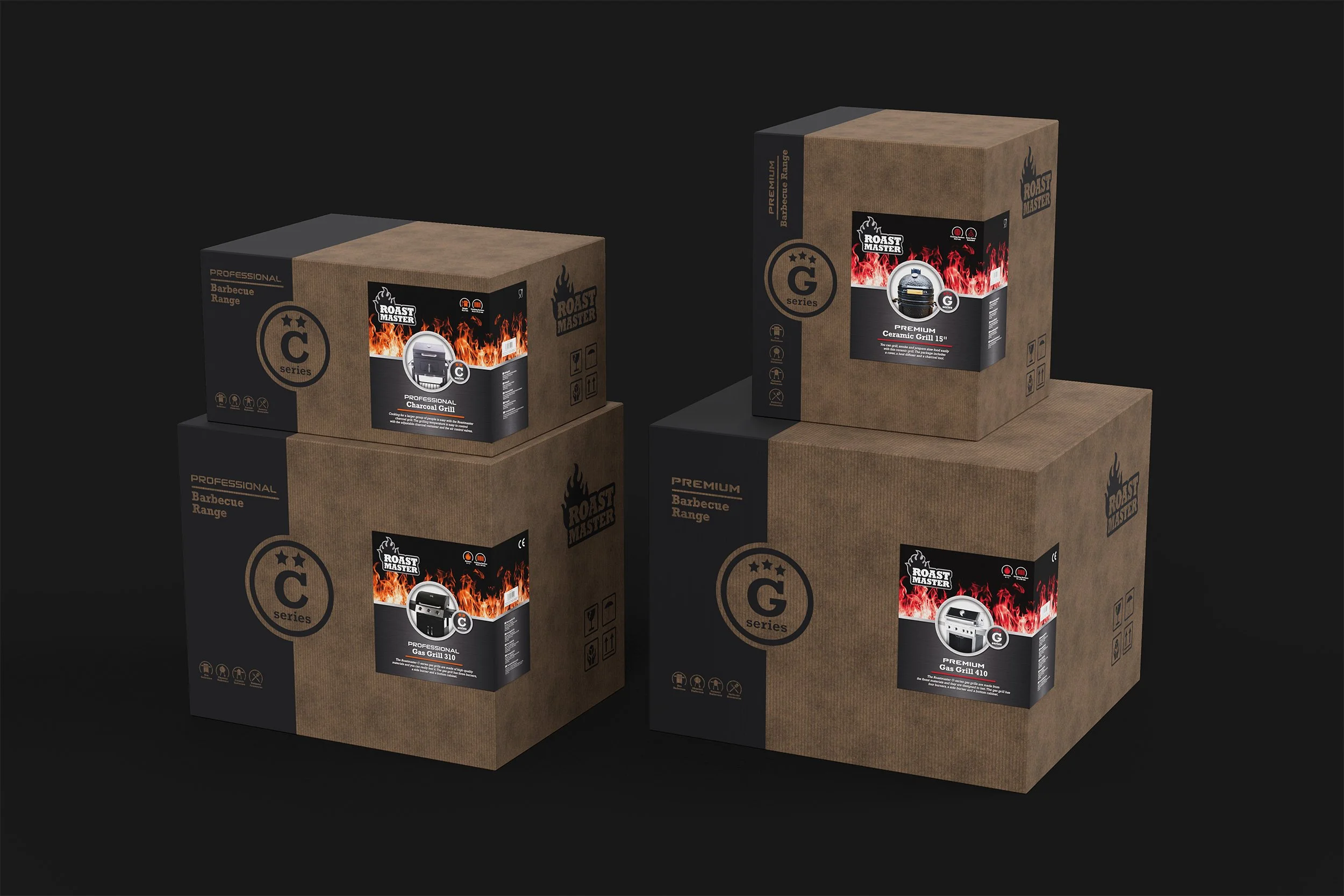 Packaging Design for Roastmaster by Motonet Oy | Q& Brand Studio