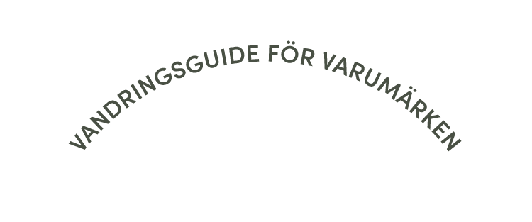 Vandringsguide för varumärken -text | Q& Brand Studio