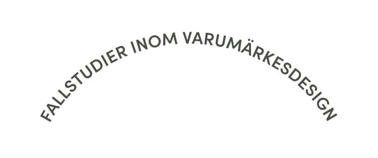 Fallstudier inom varumärkesdesign -text | Q& Brand Studio